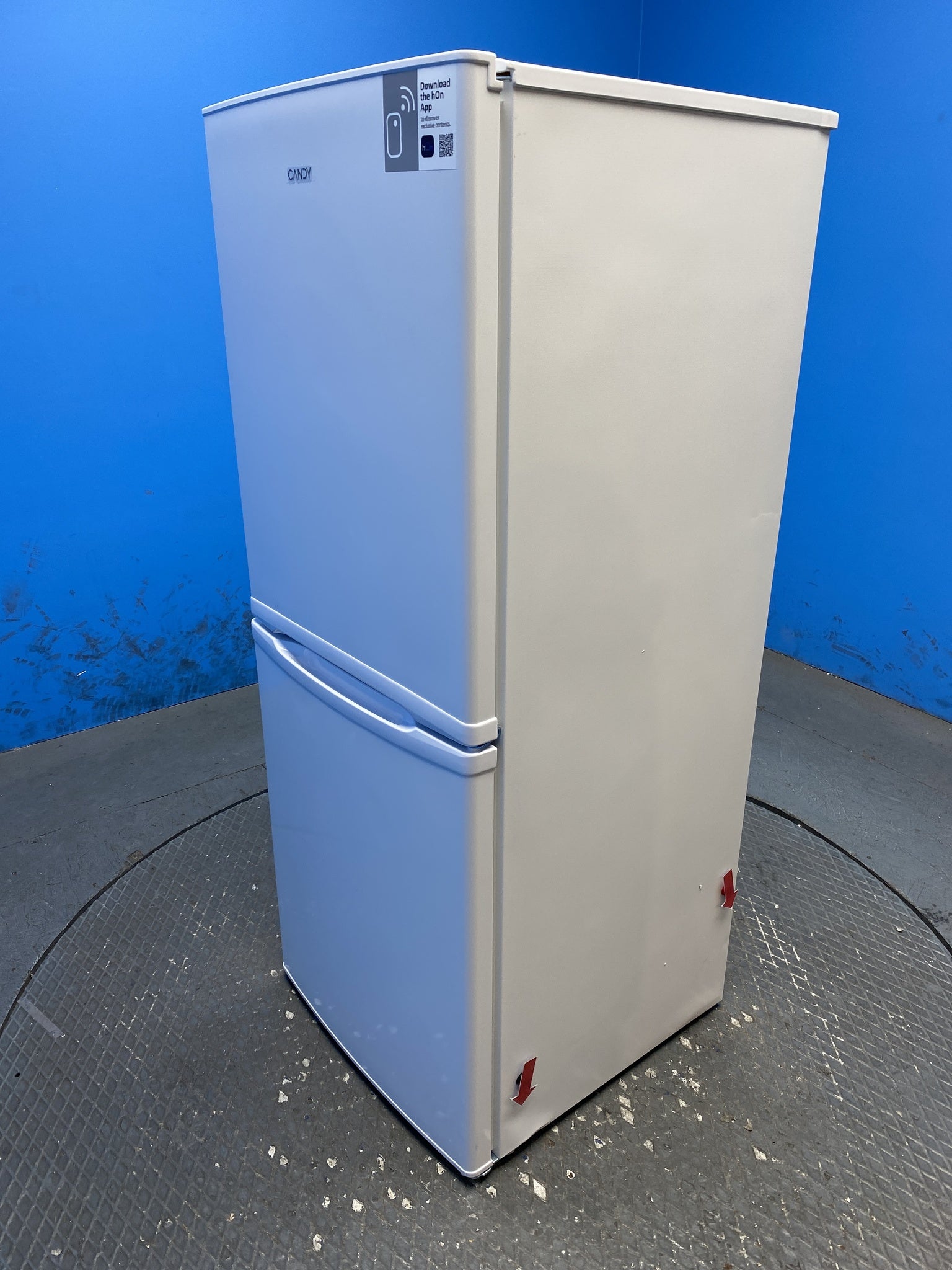 Candy CCH1S513EWK 185 Litre Combi Fridge Freezer