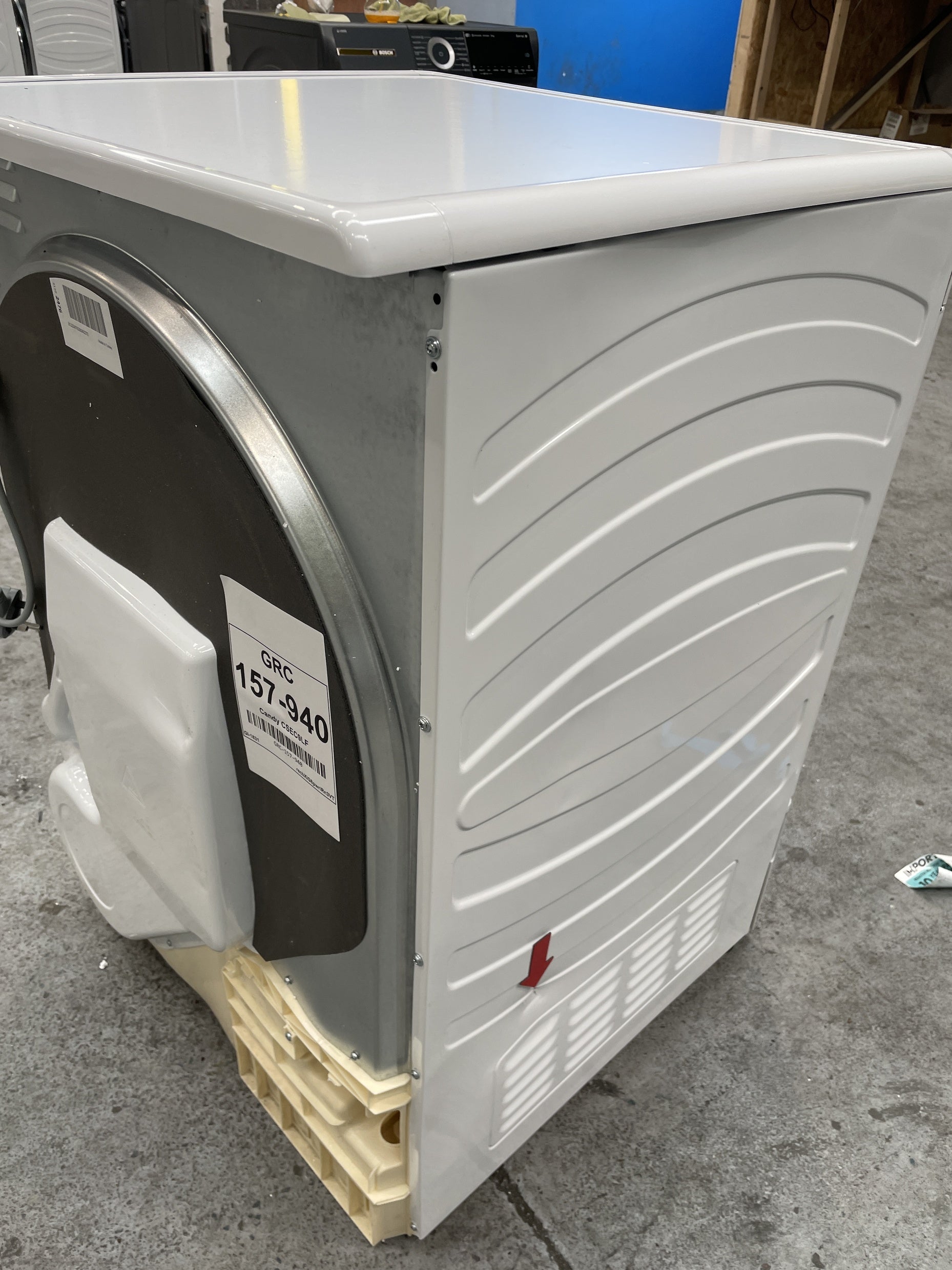 #GRC-157-940 - Candy CSEC9LF-80 9kg Vented Tumble Dryer