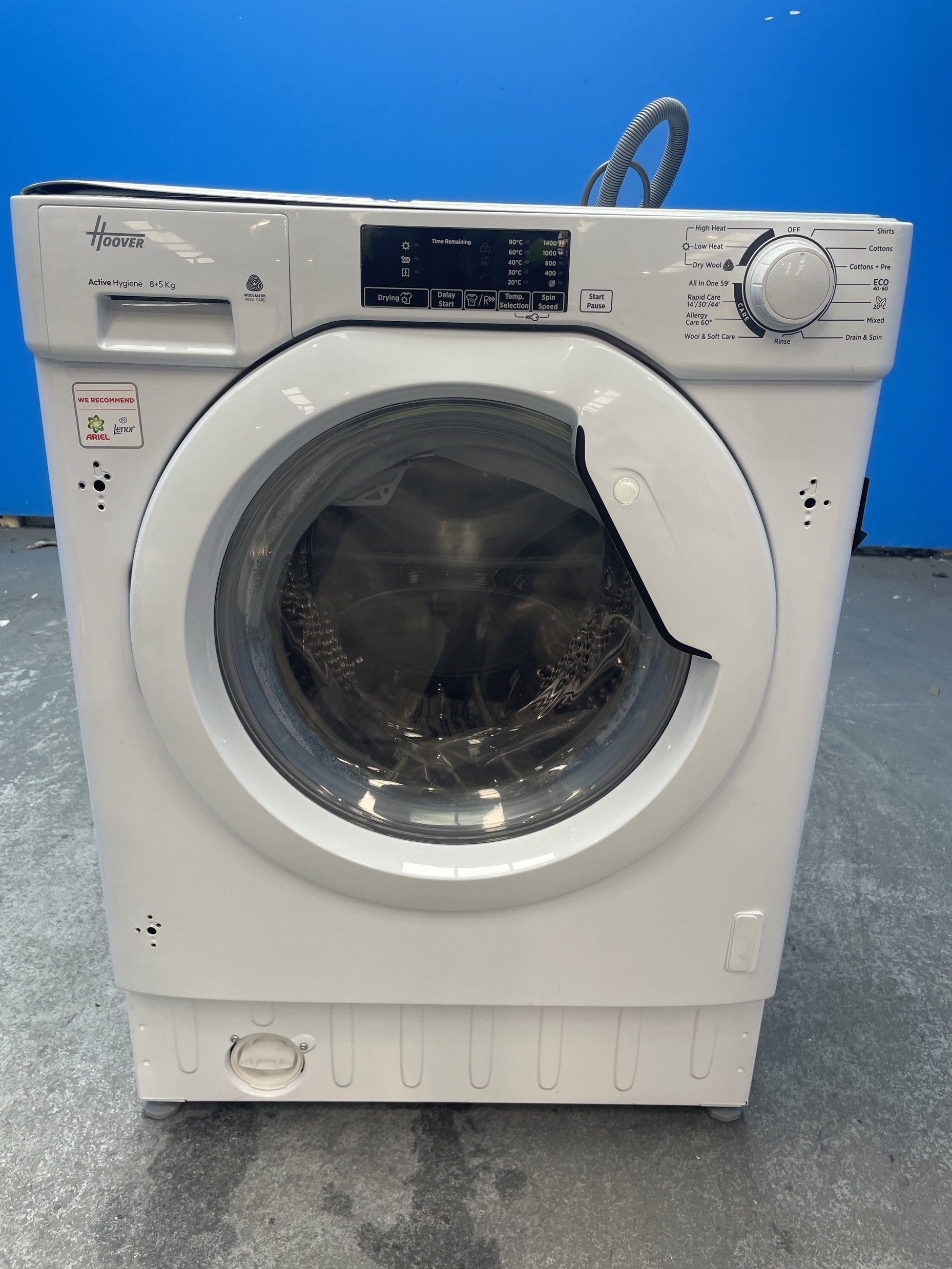#GRC-158-629 - Hoover HBD 485D13-80 Integrated 8/5kg 1400rpm Washer Dryer