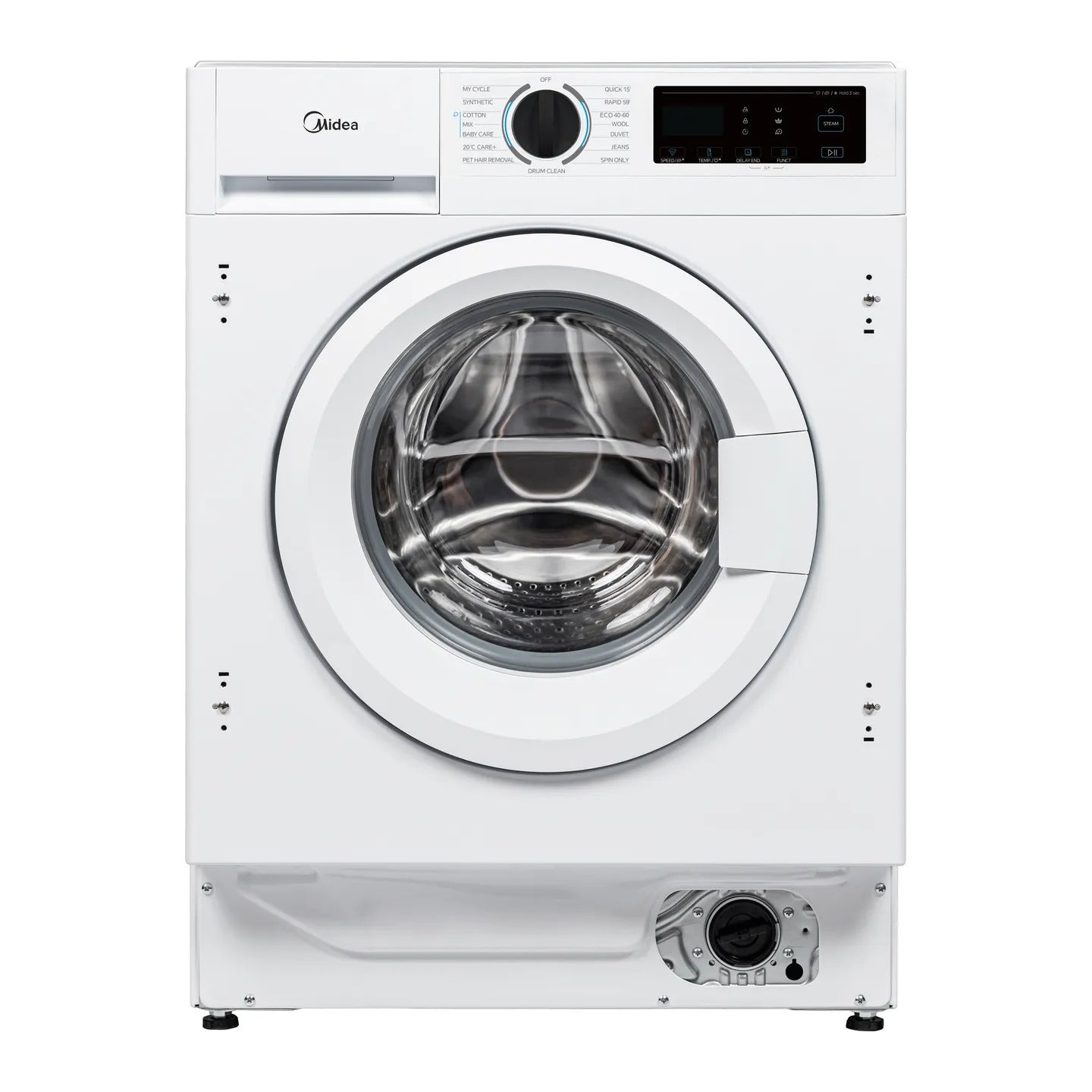 Midea MFA06D80BA10/W Integrated 8/6kg 1400rpm Washer Dryer  – Renew 2 U