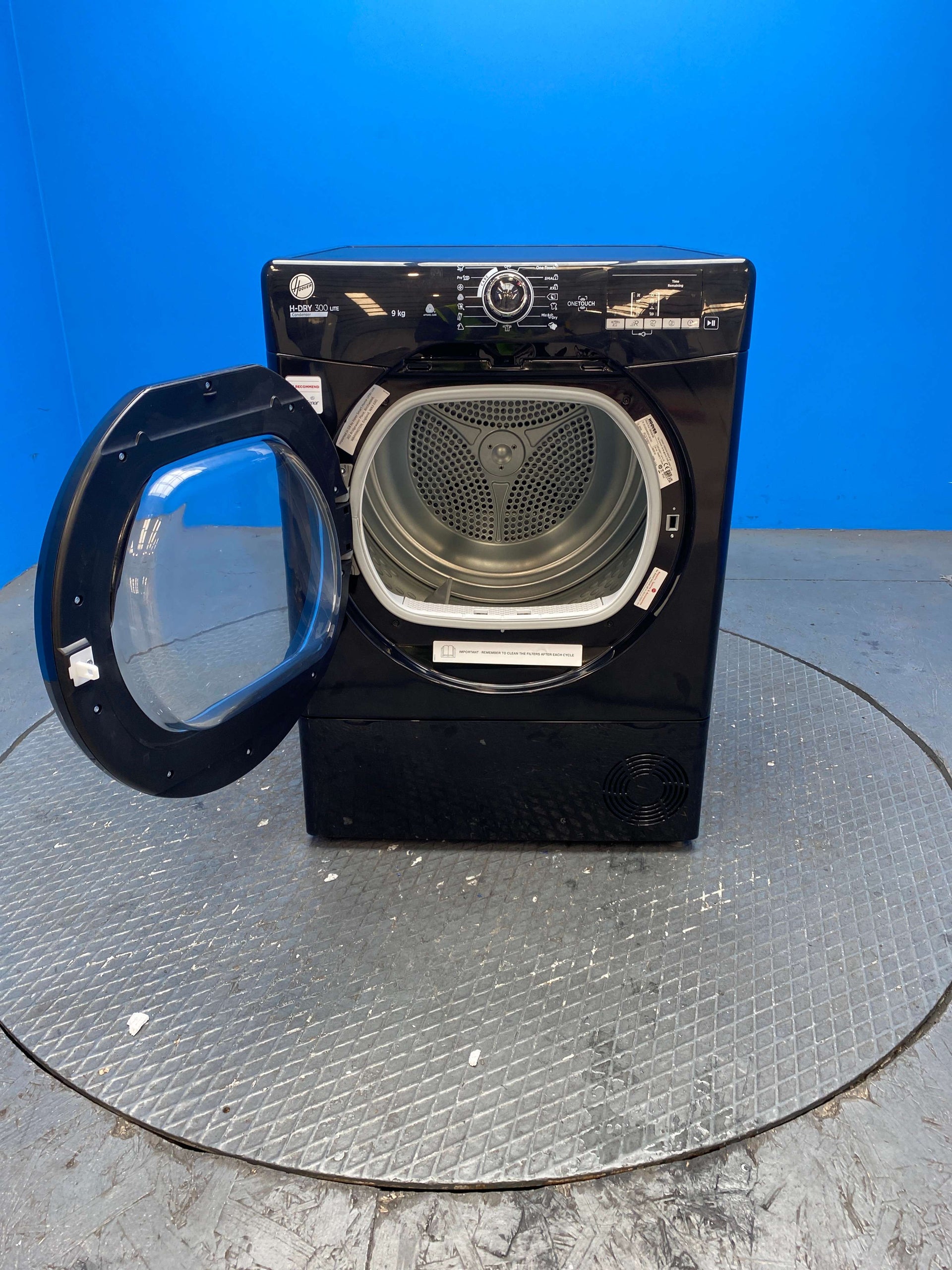 Hoover HLEC9DGB 9kg Condenser Tumble Dryer