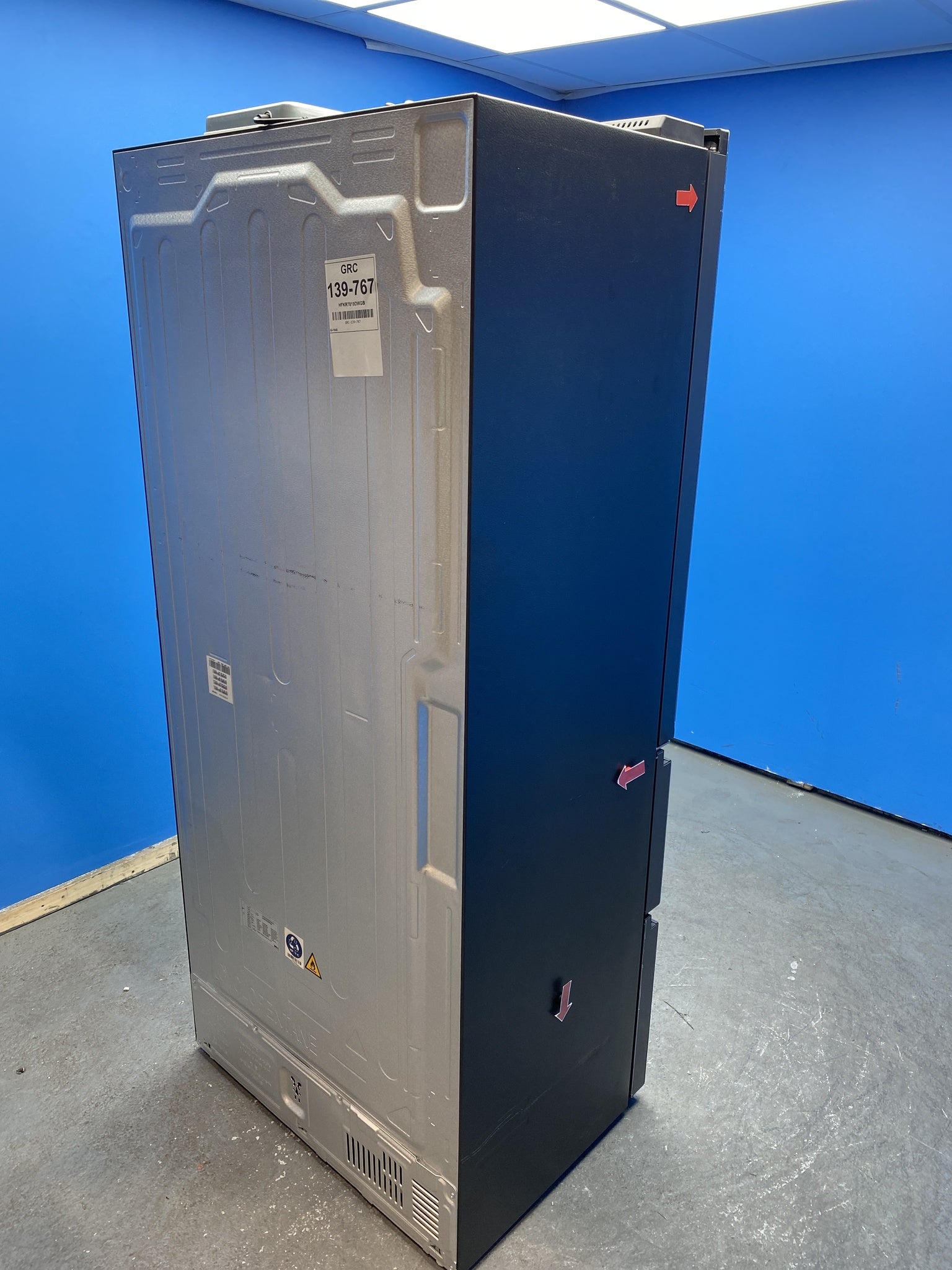 Haier Series 7 HFKR7819DWGB Frost Free French Door Fridge Freezer