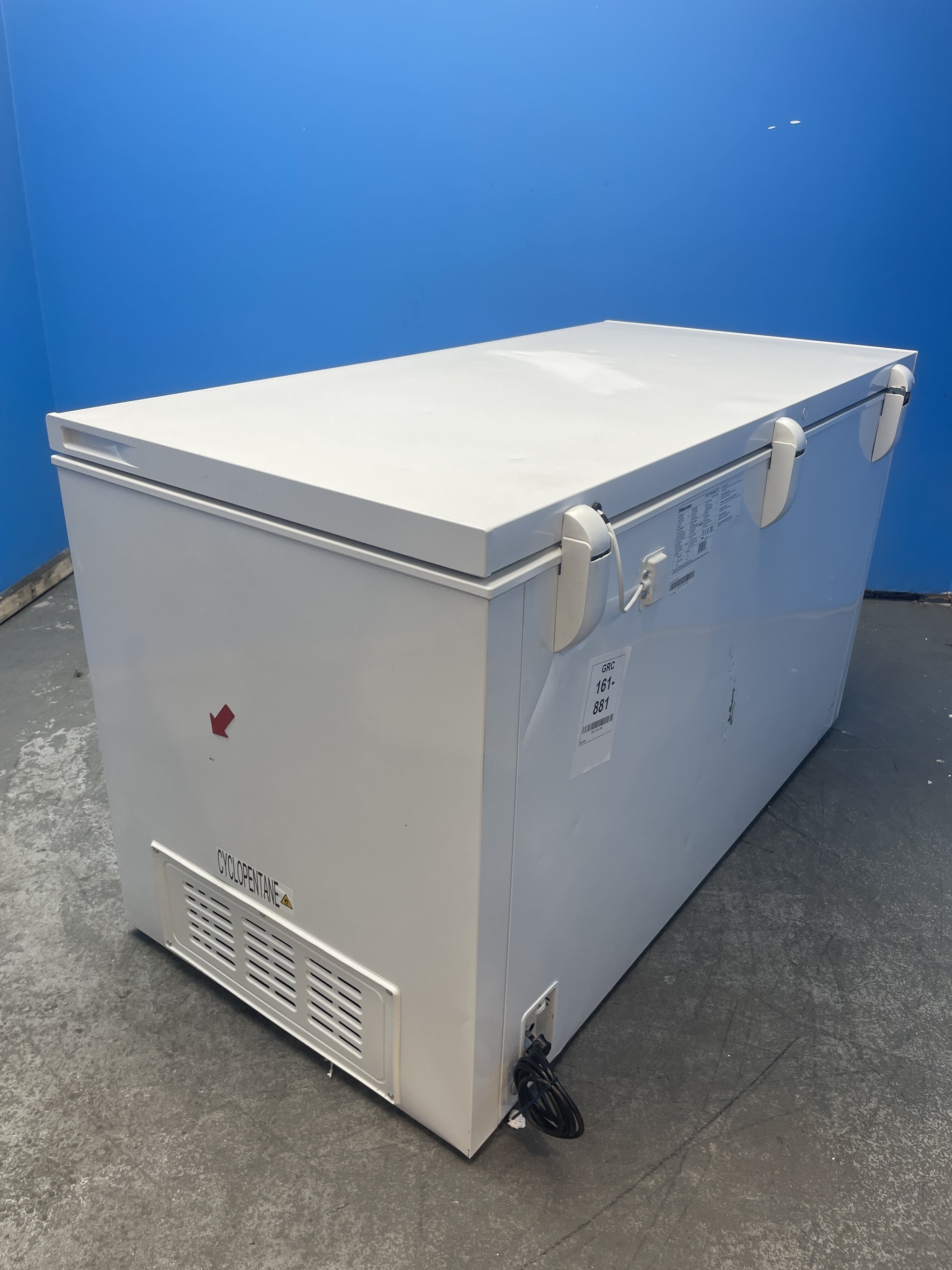 #GRC-161-881 - Hisense FC571D4AWLYE 372L Winter Guard Chest Freezer