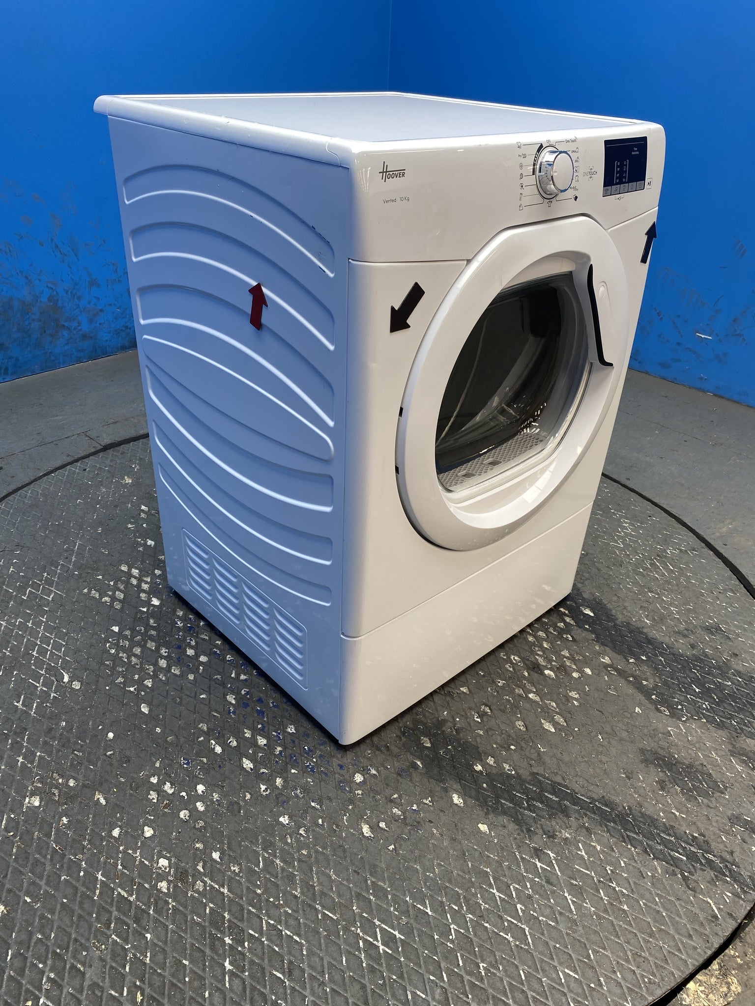 #GRC-155-188 - Hoover HLE V10DG-80 10kg Vented Tumble Dryer