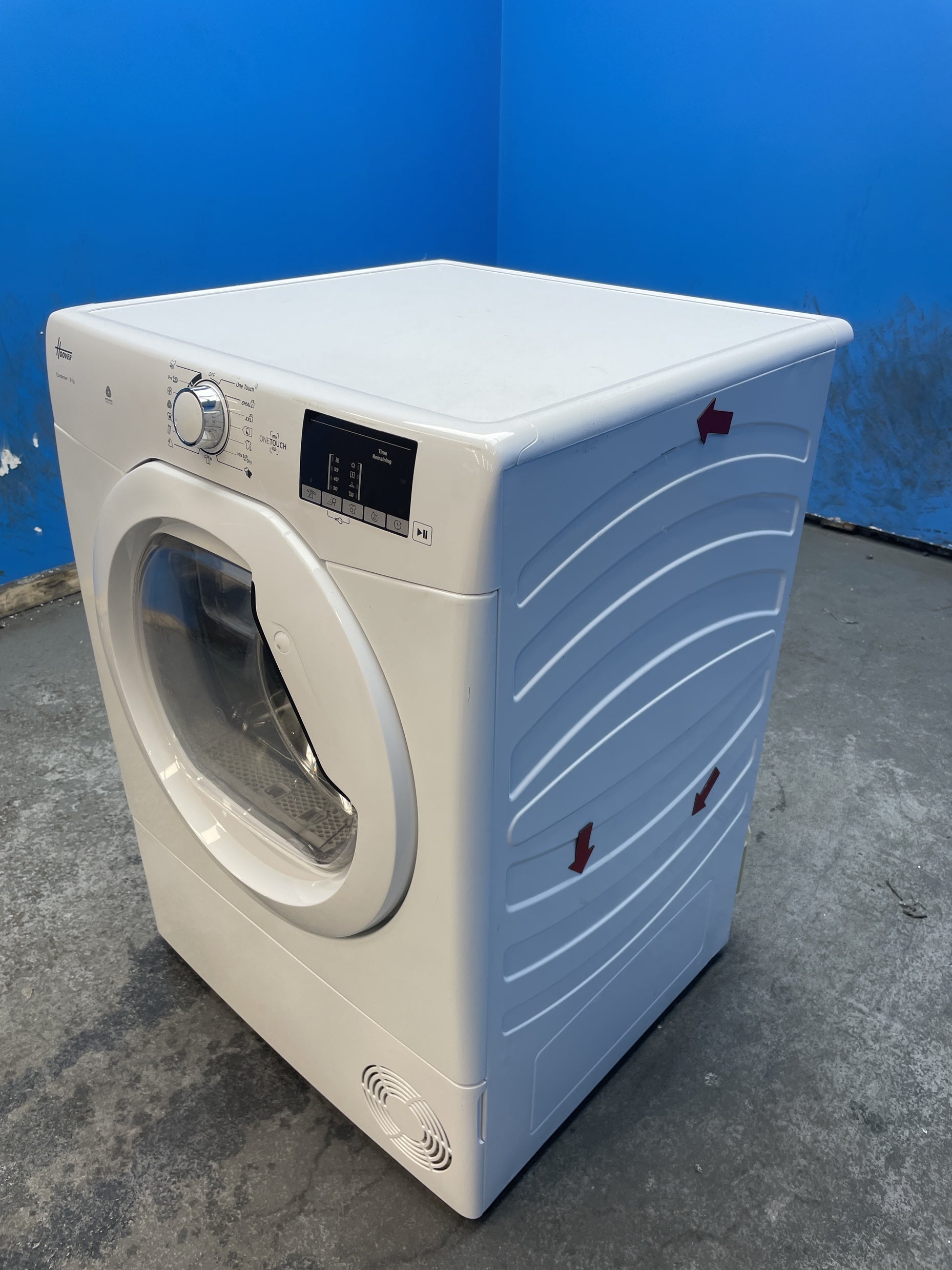 #GRC-162-600 - Hoover HLEC8DE 8kg Condenser Tumble Dryer