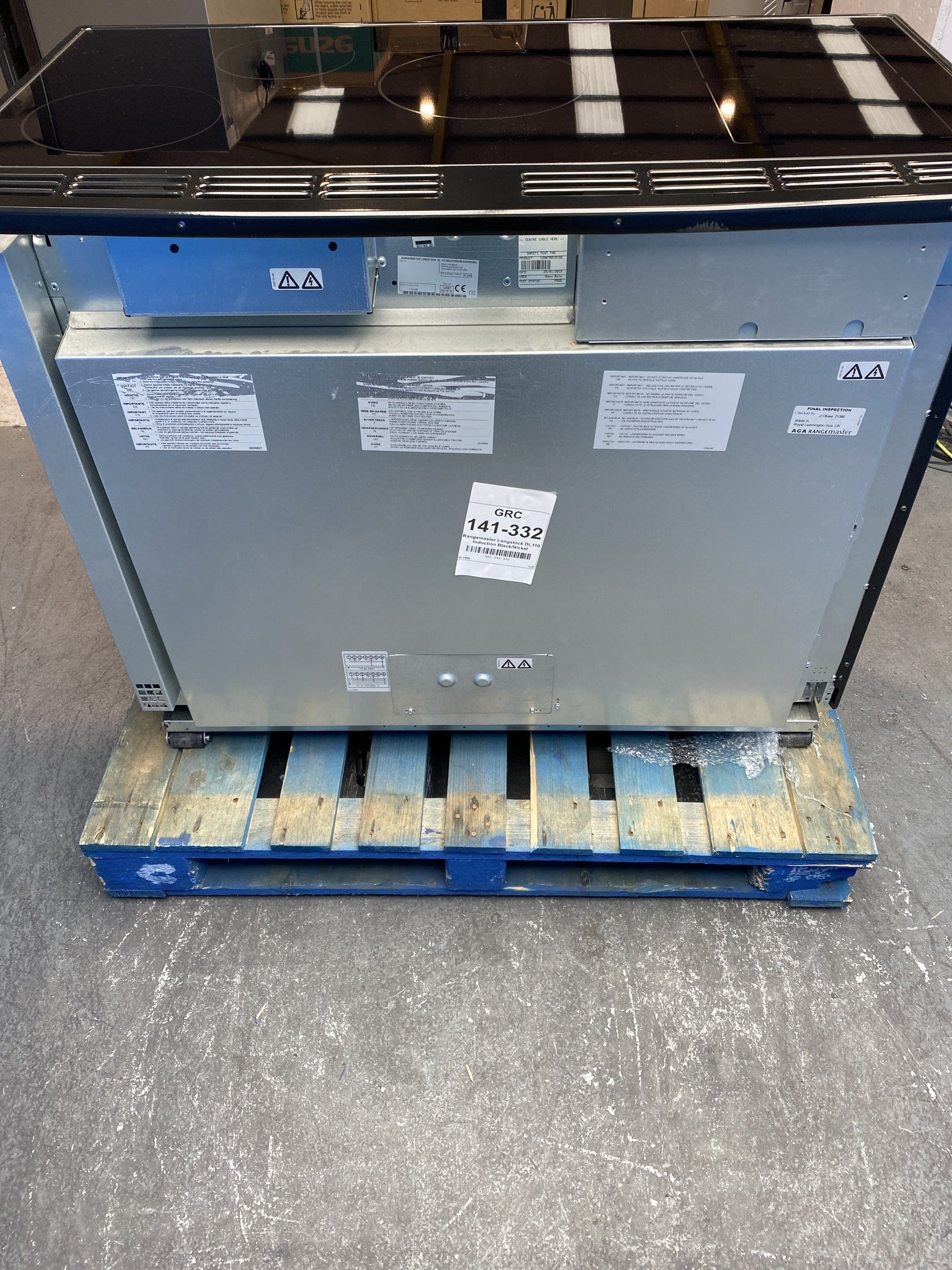 Rangemaster 110cm Induction Range Cooker – Black