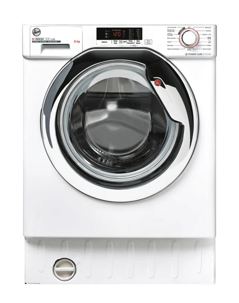 Hoover HBWS48D2ACE Integrated 8kg 1400 Spin Washing Machine - Renew 2 U