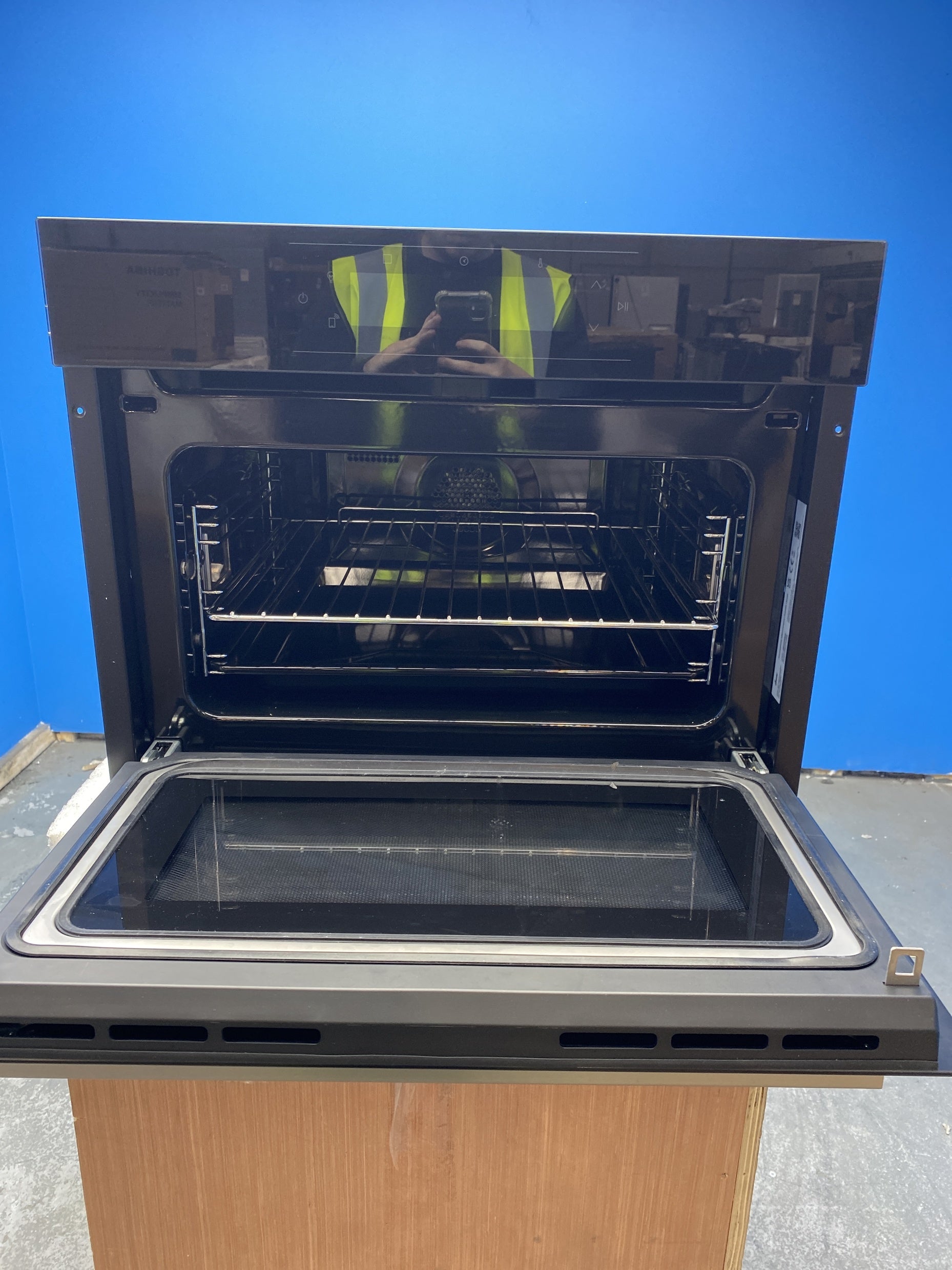 #GRC-153-630 - Haier H4MWID69P6NQB Series 6 Built-in Combi Microwave Oven