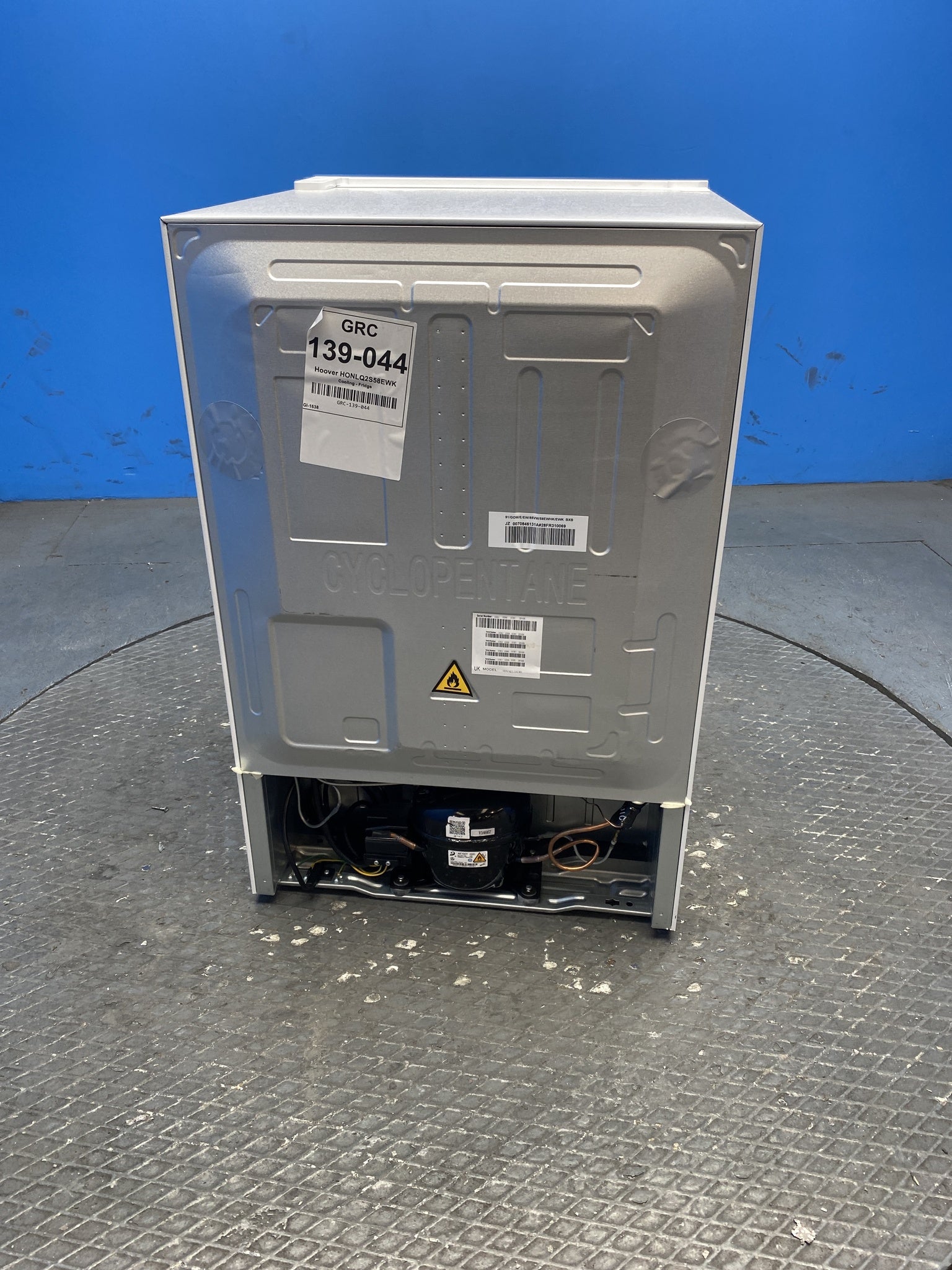 Hoover H-FRIDGE 300 HONLQ2S58EWK Under Counter Larder Fridge