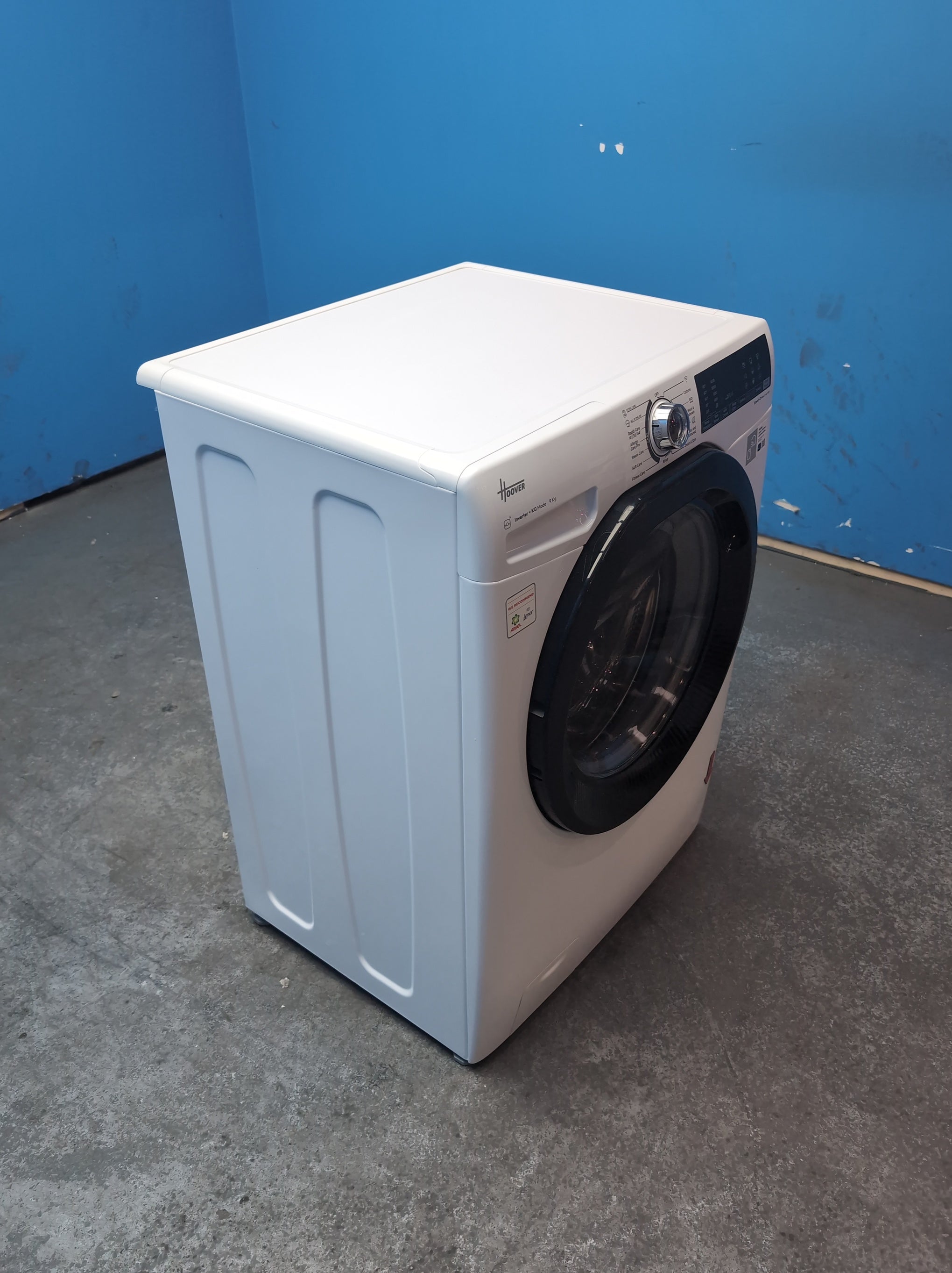 #GRC-164-389 - Hoover H-WASH 350 9kg 1400rpm Washing Machine – Allergy Care Pro, White