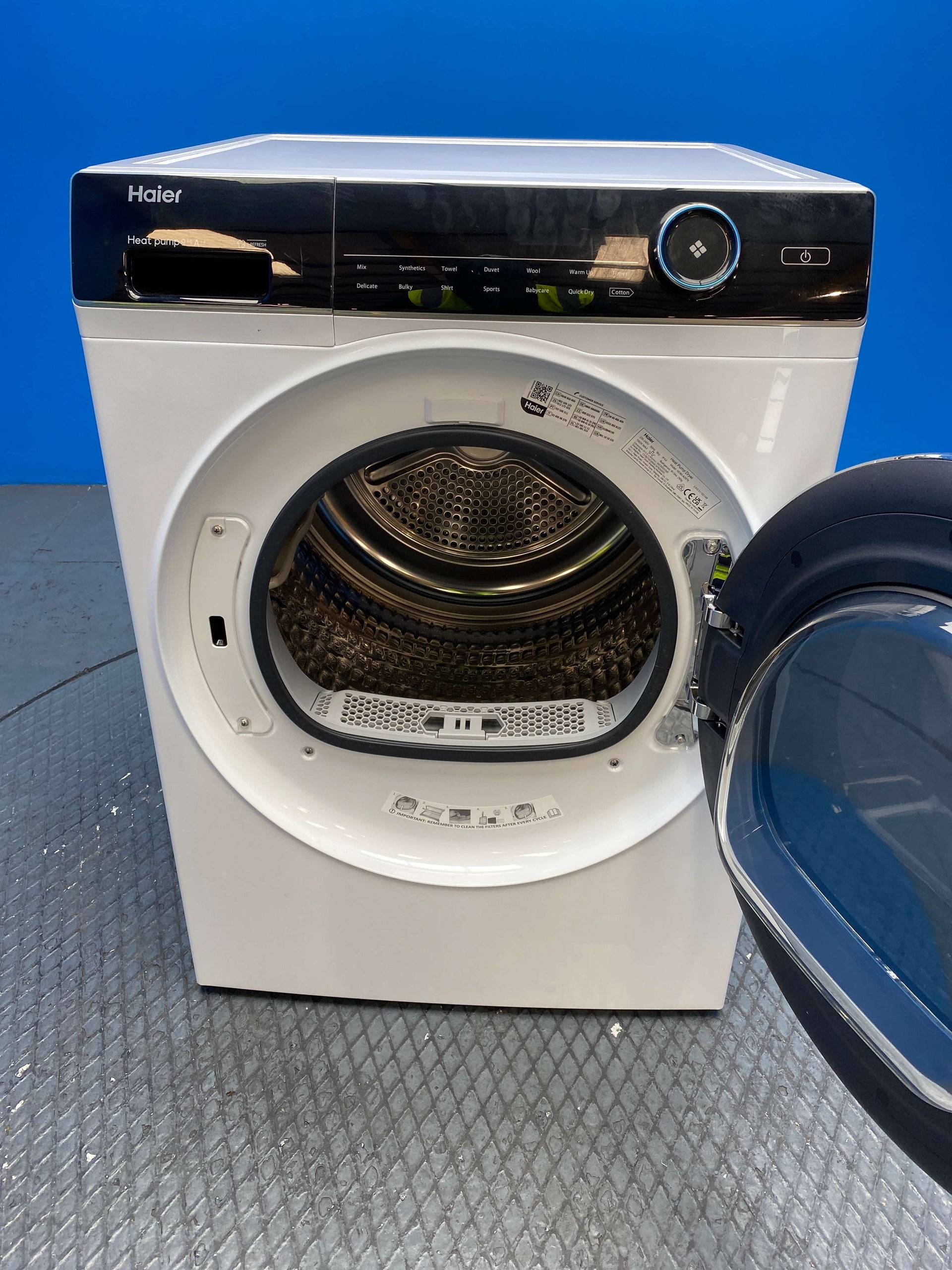 Haier HD90-A2979 9kg Heat Pump Tumble Dryer