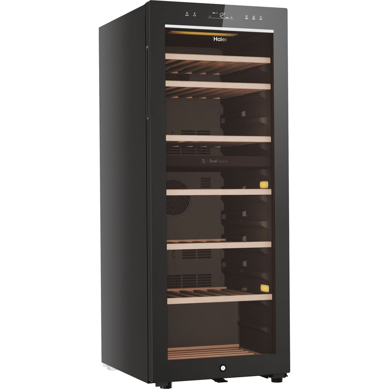 Haier HWS77GDAU1 77 Bottle Dual Zone Wine Cooler – Renew 2 U