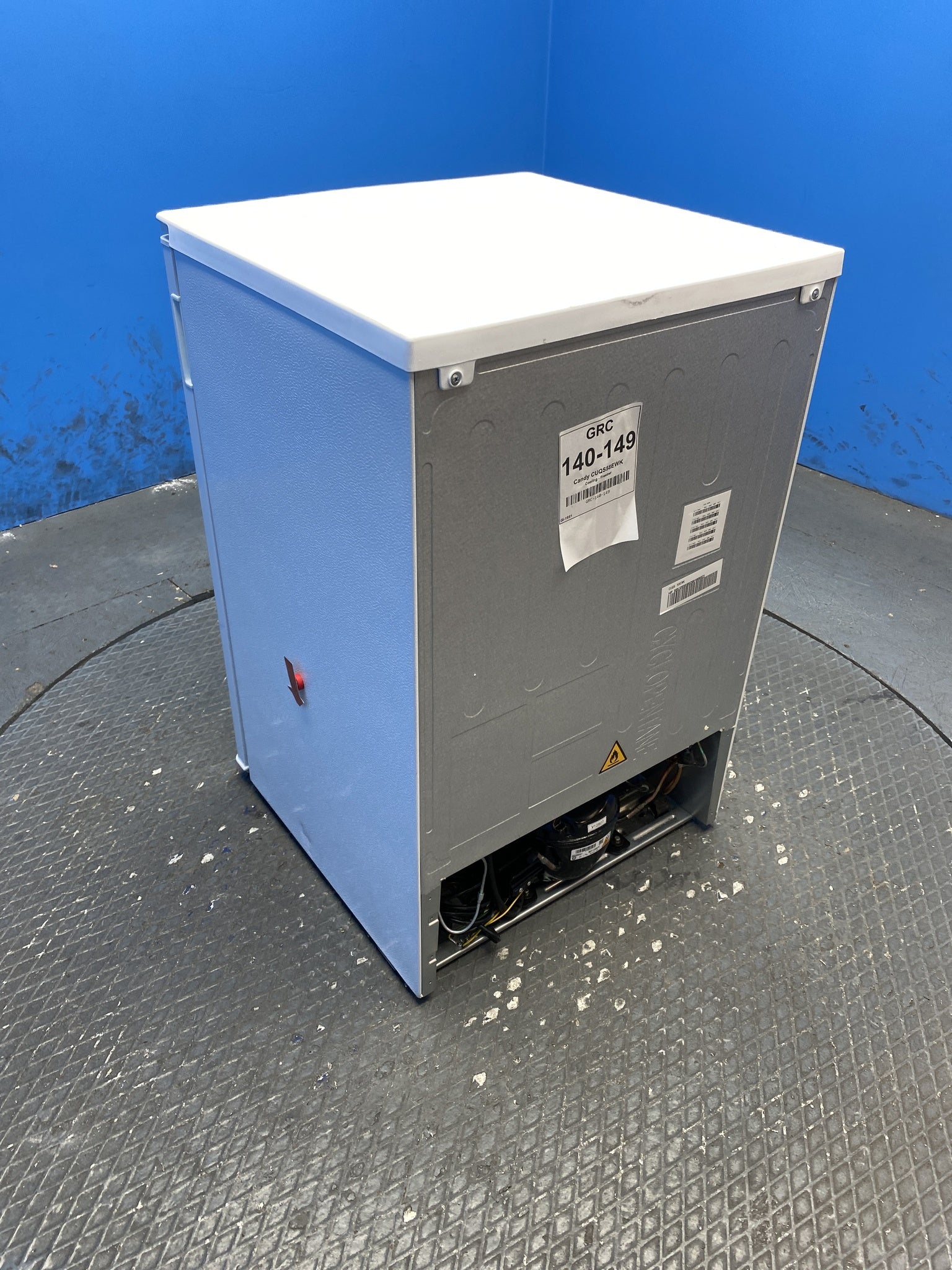 Candy CUQS58EWK 85 Litre Undercounter Freezer