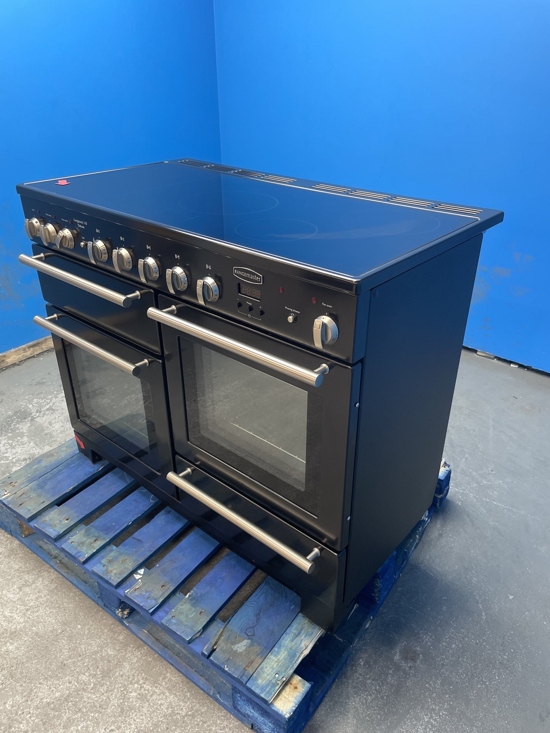 #GRC-159-110 - Rangemaster Longstock Deluxe LSDLO110EIPGBL/NI1 110cm Induction Range Cooker