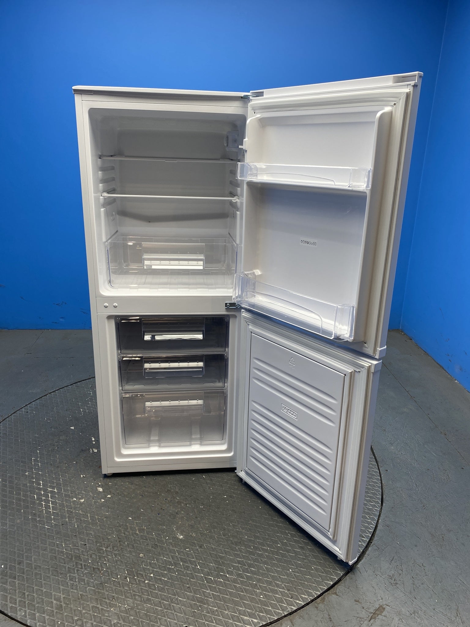 Candy CCH1S513EWK 185 Litre Combi Fridge Freezer