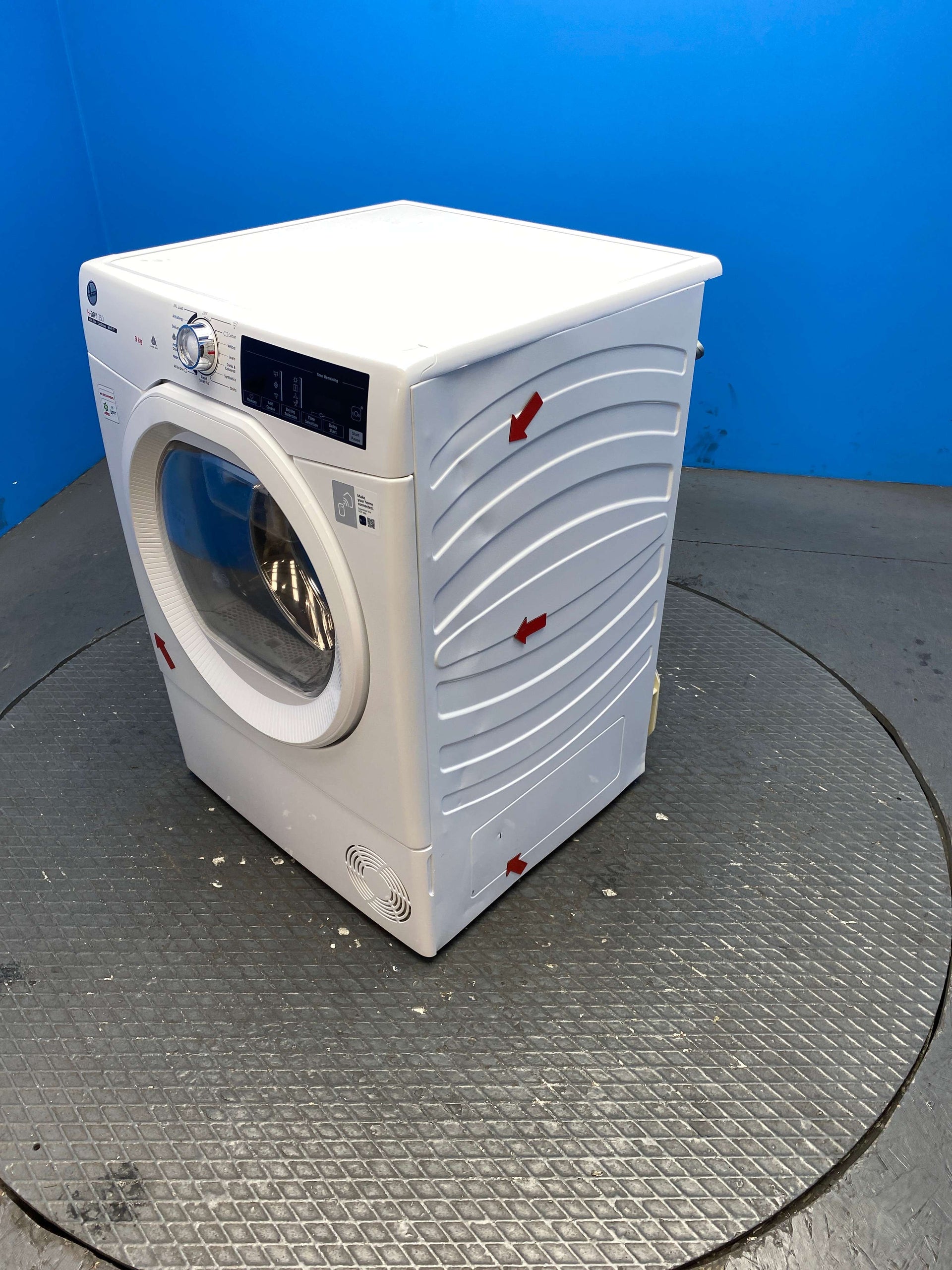 Hoover HREC9TE 9kg Condenser Tumble Dryer with Wi-Fi