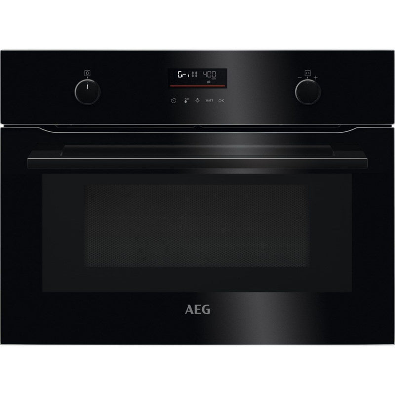 AEG KMK565060B 43L Built-In CombiQuick Microwave Oven