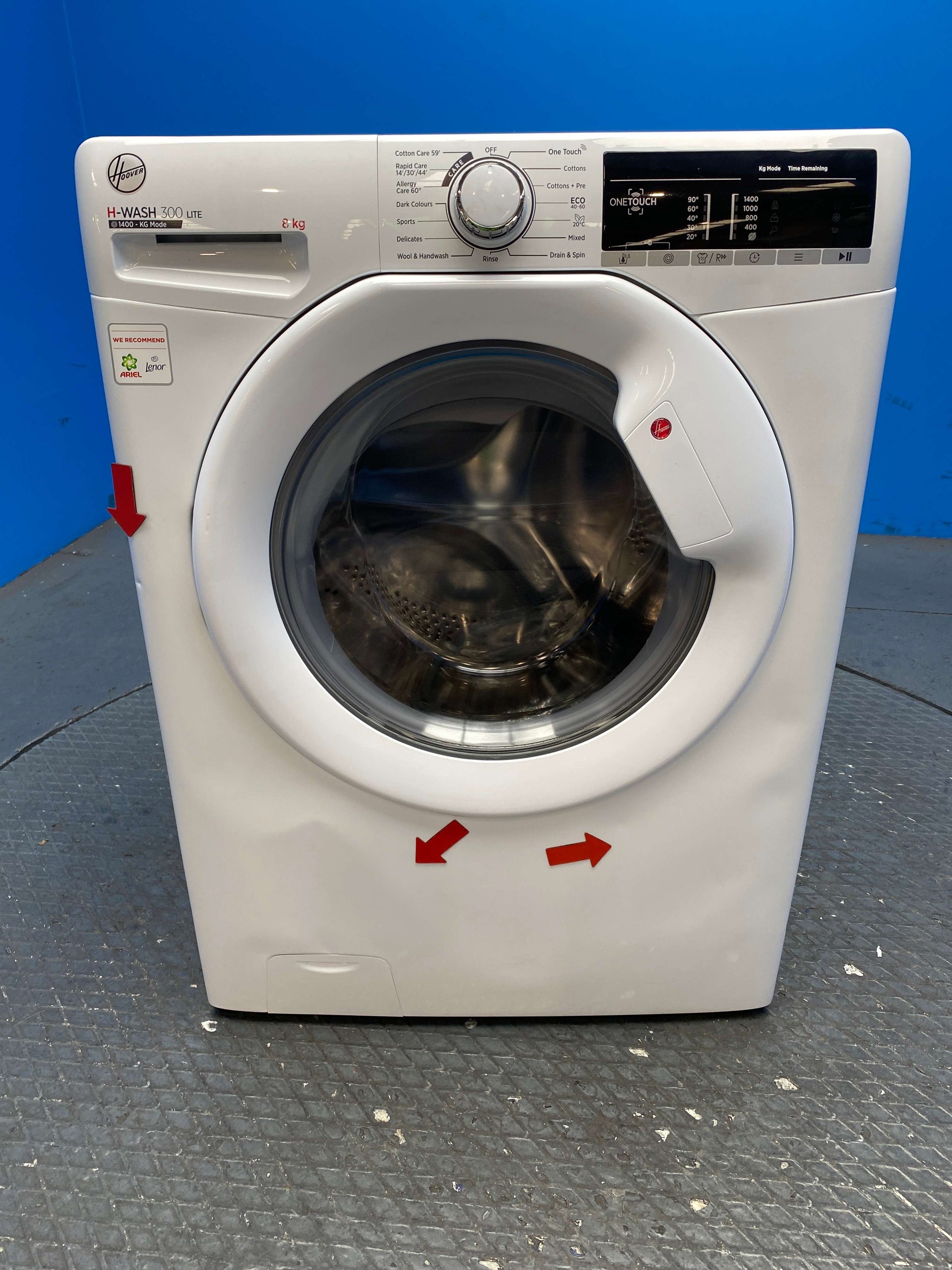 Hoover H3W48TA4 8kg 1400 Spin Washing Machine