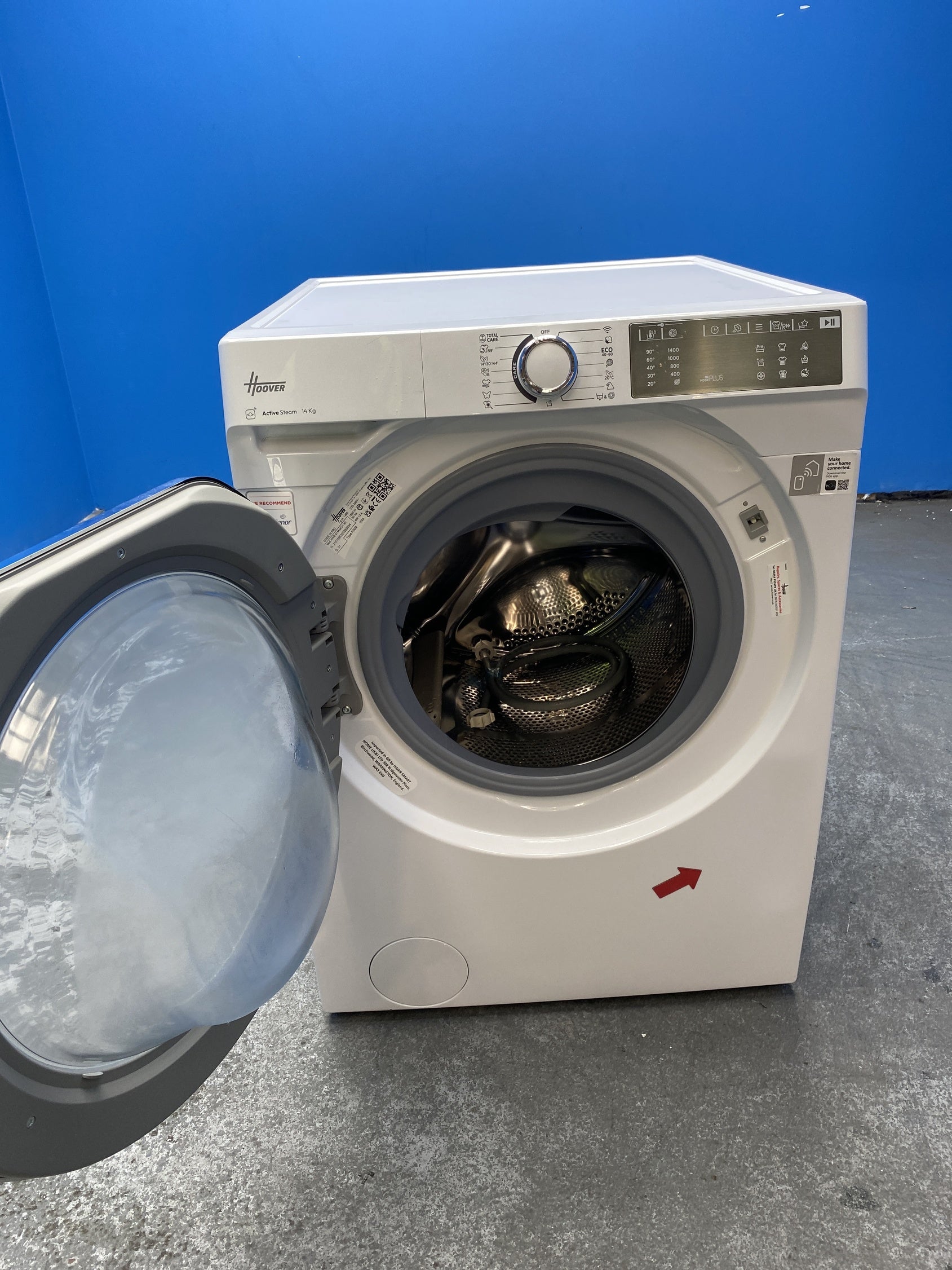 #GRC-156-758 - Hoover H-WASH 500 HWB 414AMC 14kg 1400 Spin Washing Machine