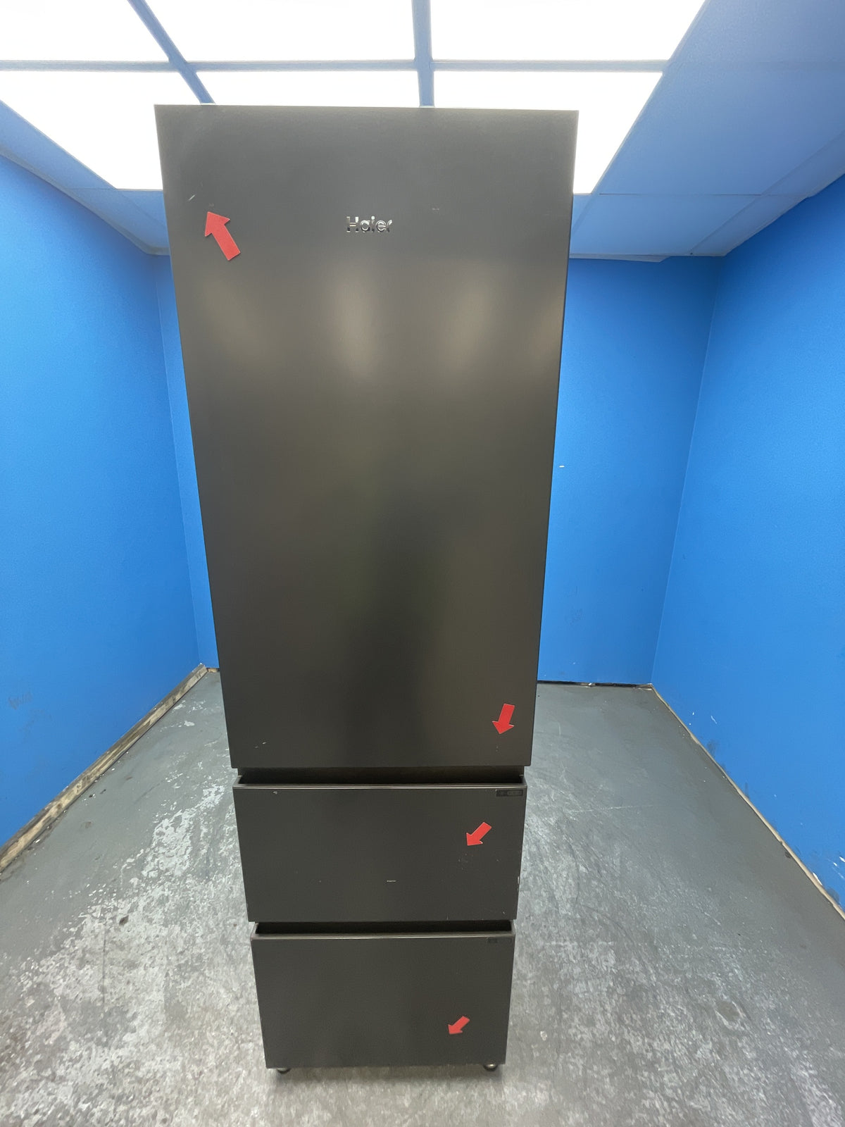 #GRC-162-705 - Haier HTR3518ENMTK 3D 55 Series 3 Total No Frost Fridge Freezer