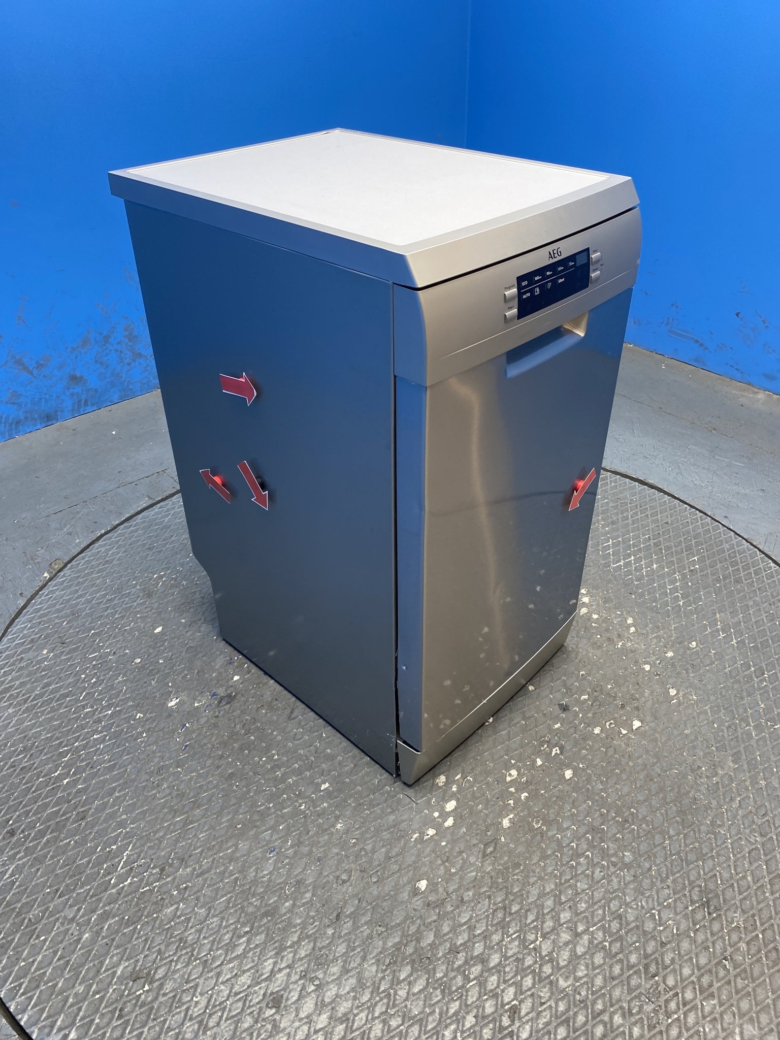 AEG 7000 Glasscare FFB73527ZM 45cm 10 Place Dishwasher