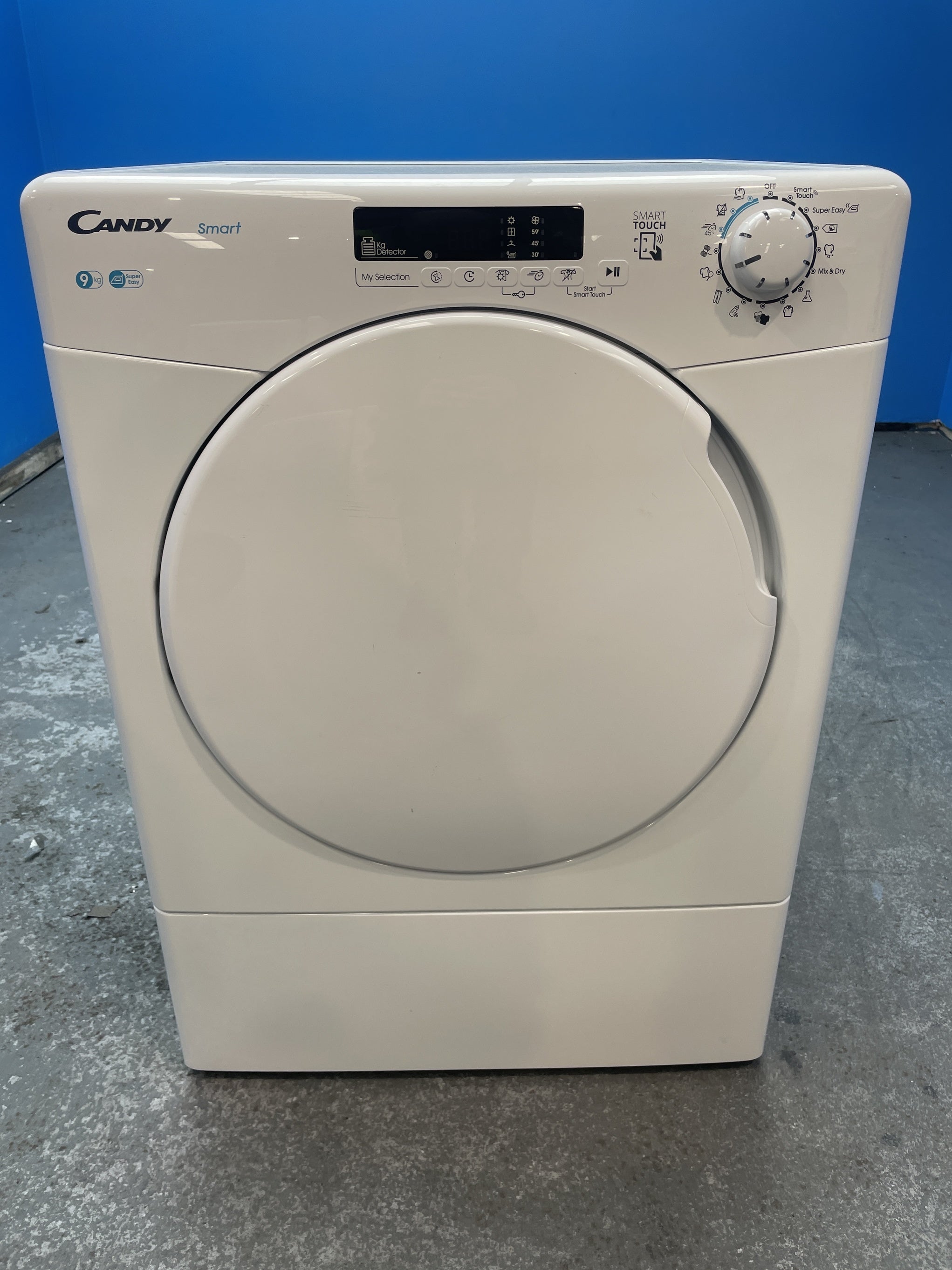 #GRC-153-834 - Candy CSEV9DF 9kg Vented Smart Tumble Dryer