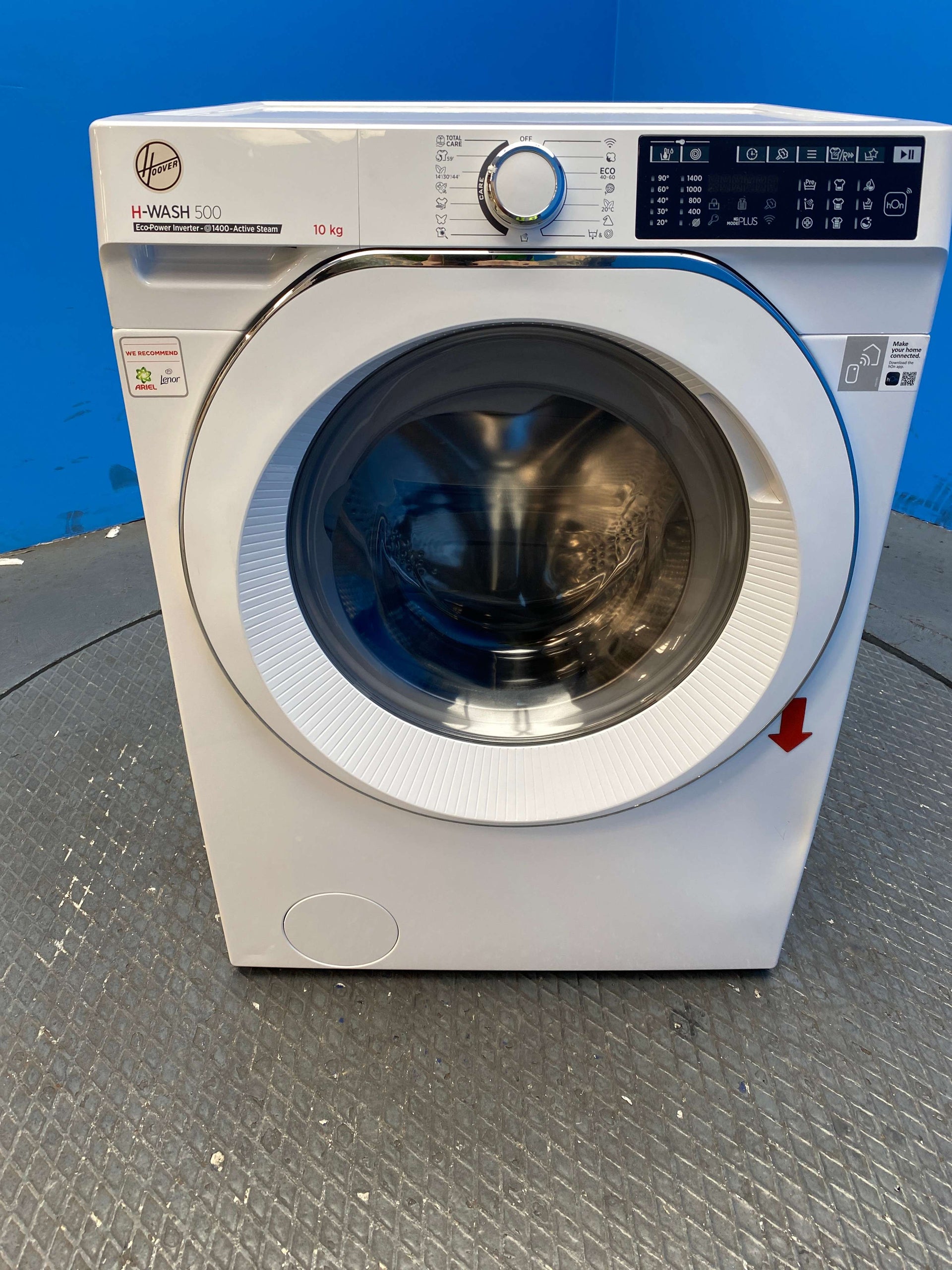 Hoover HW410AMC 10kg 1400 Spin Washing Machine