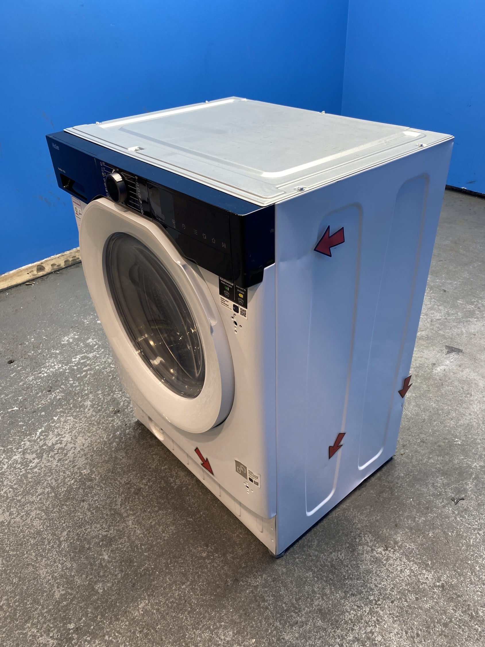 #GRC-156-376 - Haier Series 6 BHA6S696M6DB9-80 9/6kg 1600rpm Integrated Washer Dryer
