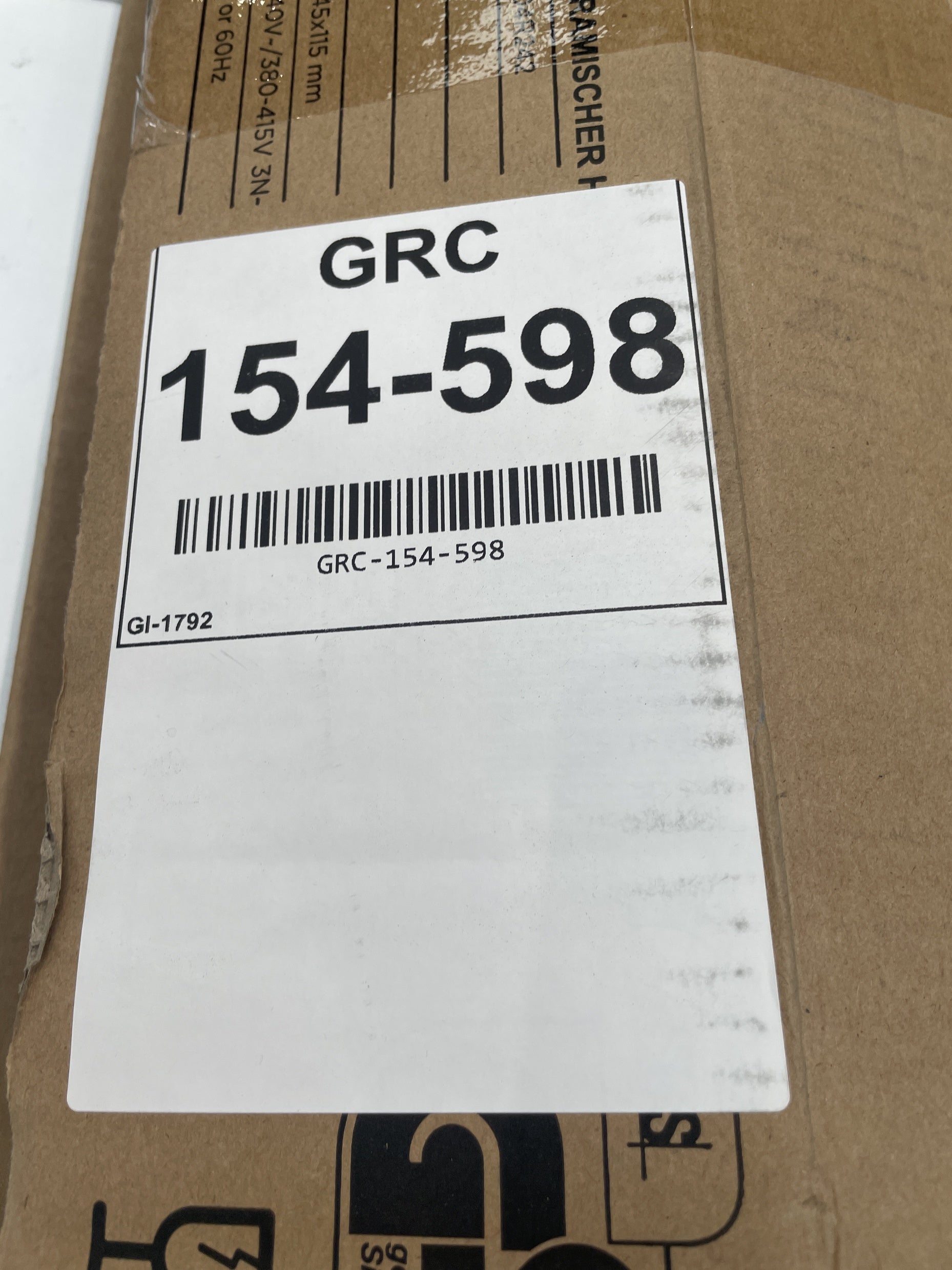 #GRC-154-598 - Midea MC-6F6004R242 60cm 4 Zone Ceramic Hob