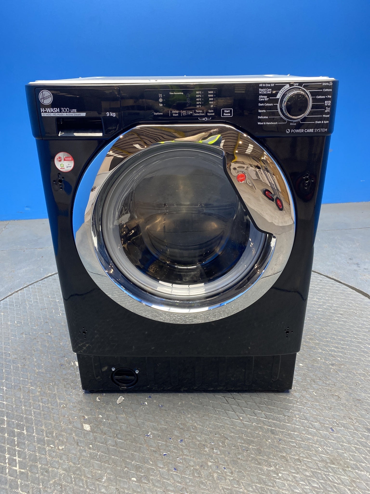 Hoover HBWS49D3ACBE Integrated 9kg 1400 Spin Washing Machine