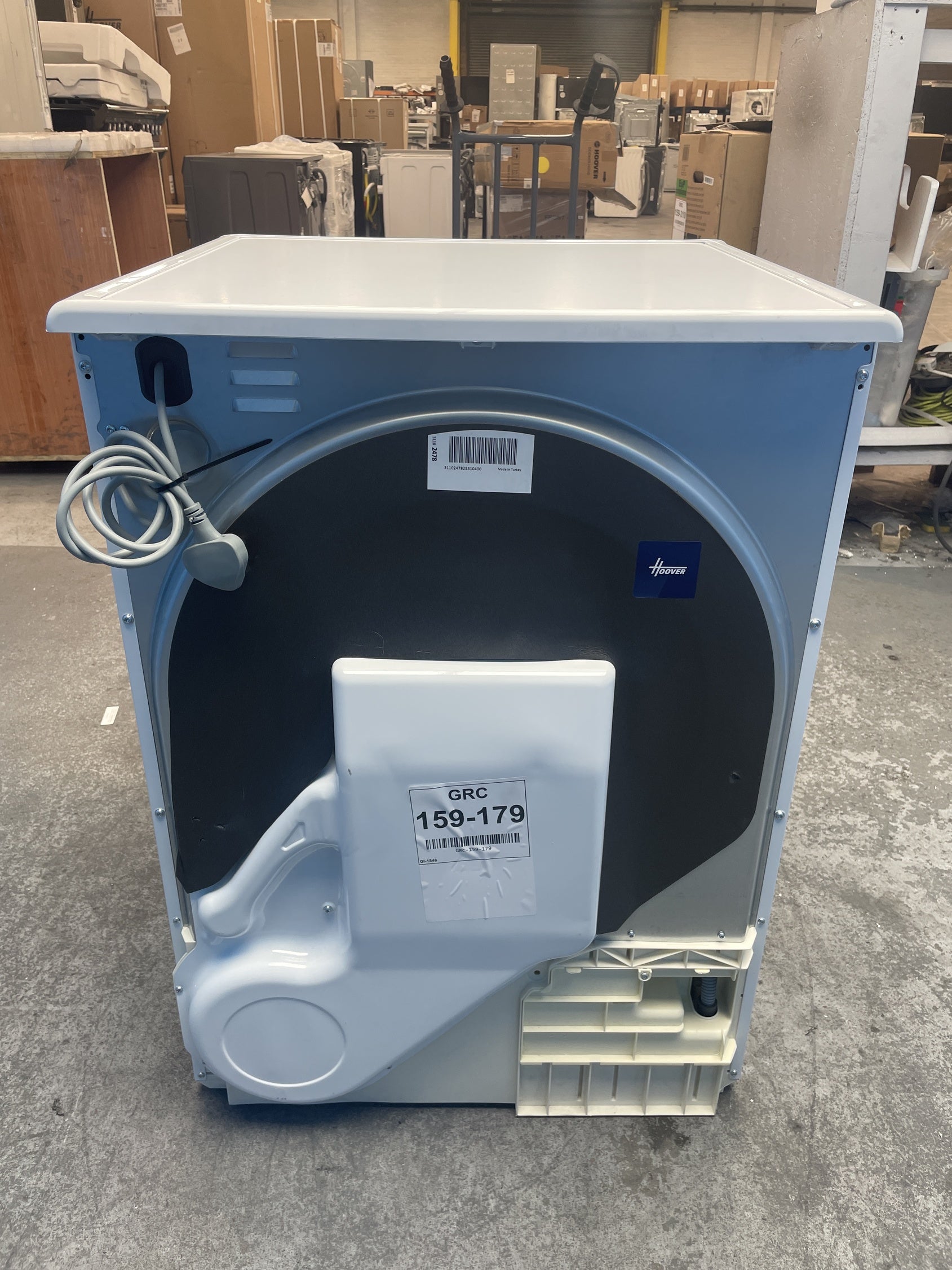 #GRC-159-179 - Hoover HLEC9TE 9kg Condenser Tumble Dryer