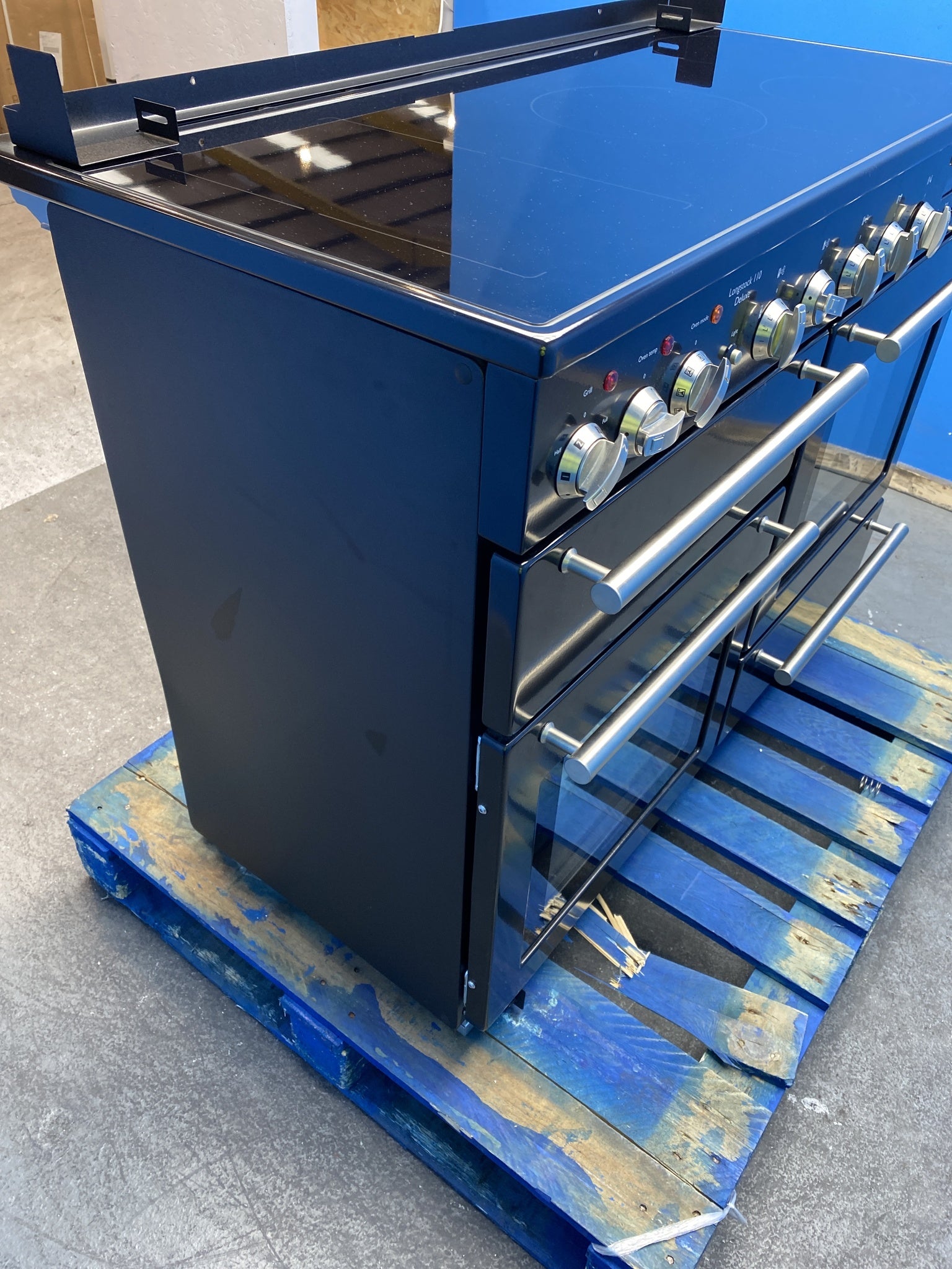 Rangemaster 110cm Induction Range Cooker – Black