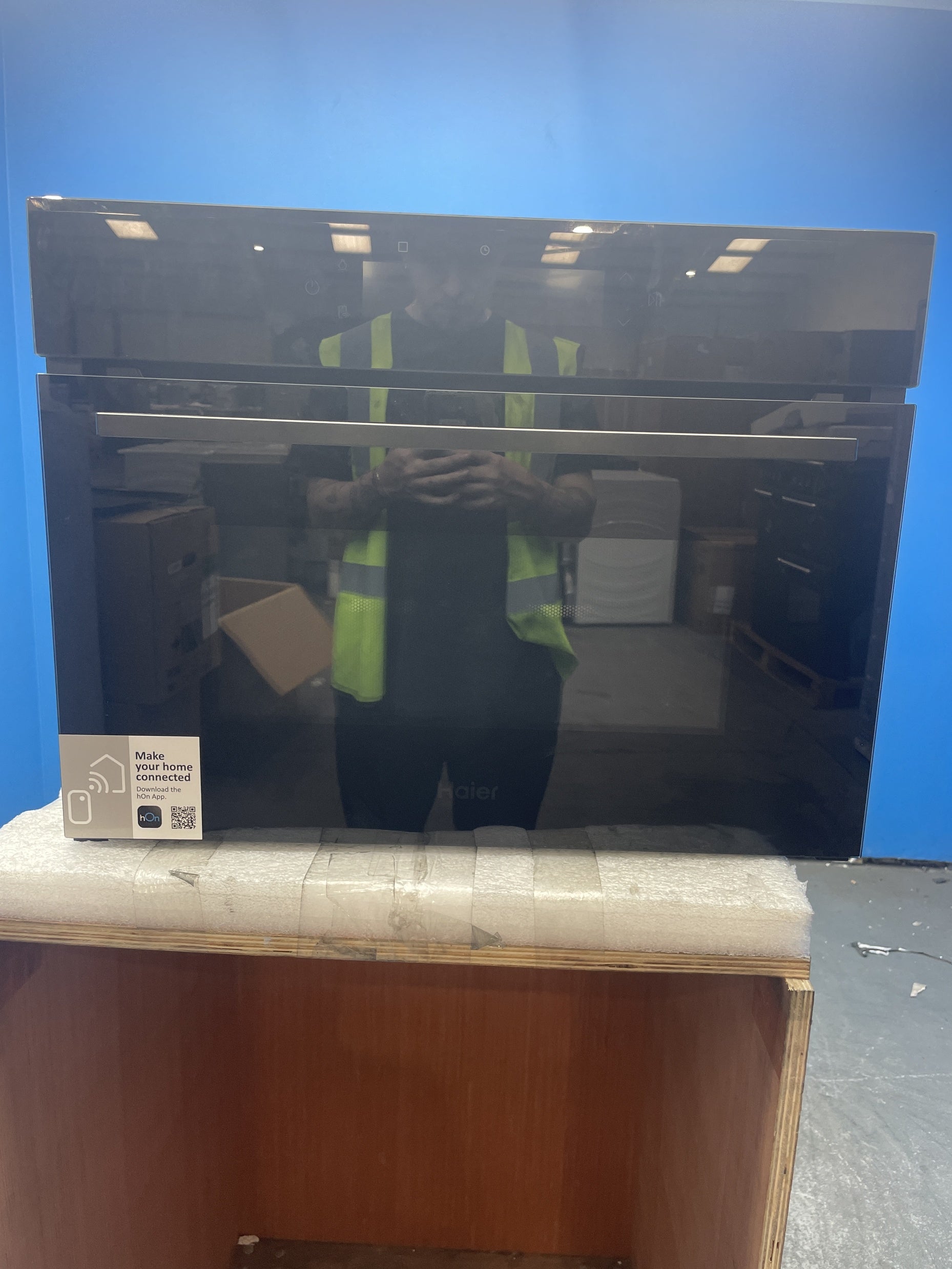 #GRC-159-280 - Haier H4MWID69C6NQB Built-in Compact Combination Microwave Oven