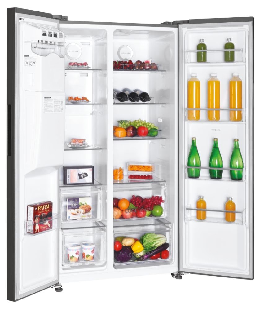 Hoover HOSR5918EIXK American Style 513 Litre Fridge Freezer – Renew 2 U