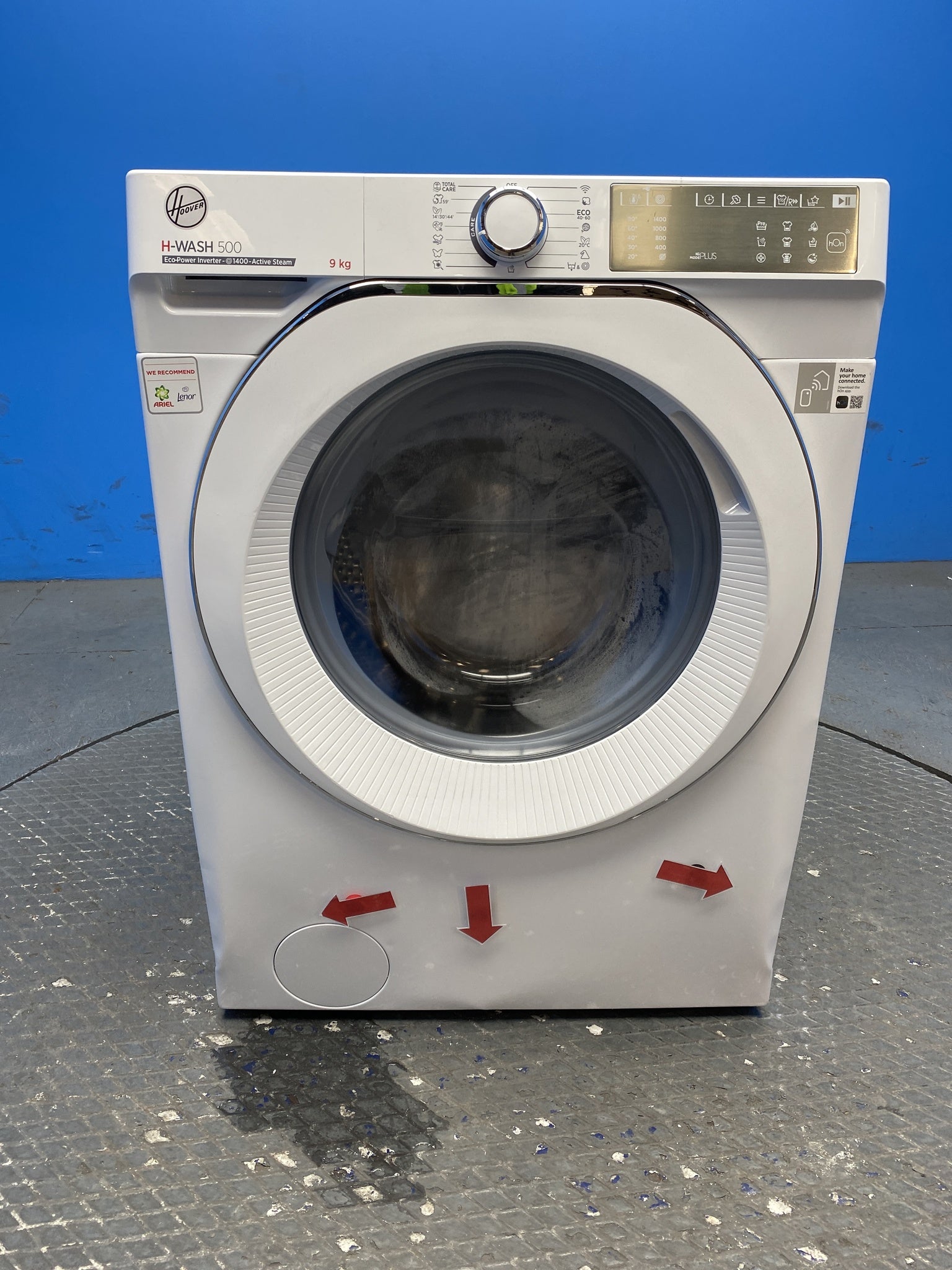 Hoover HWB49AMC 9kg 1400 Spin Washing Machine