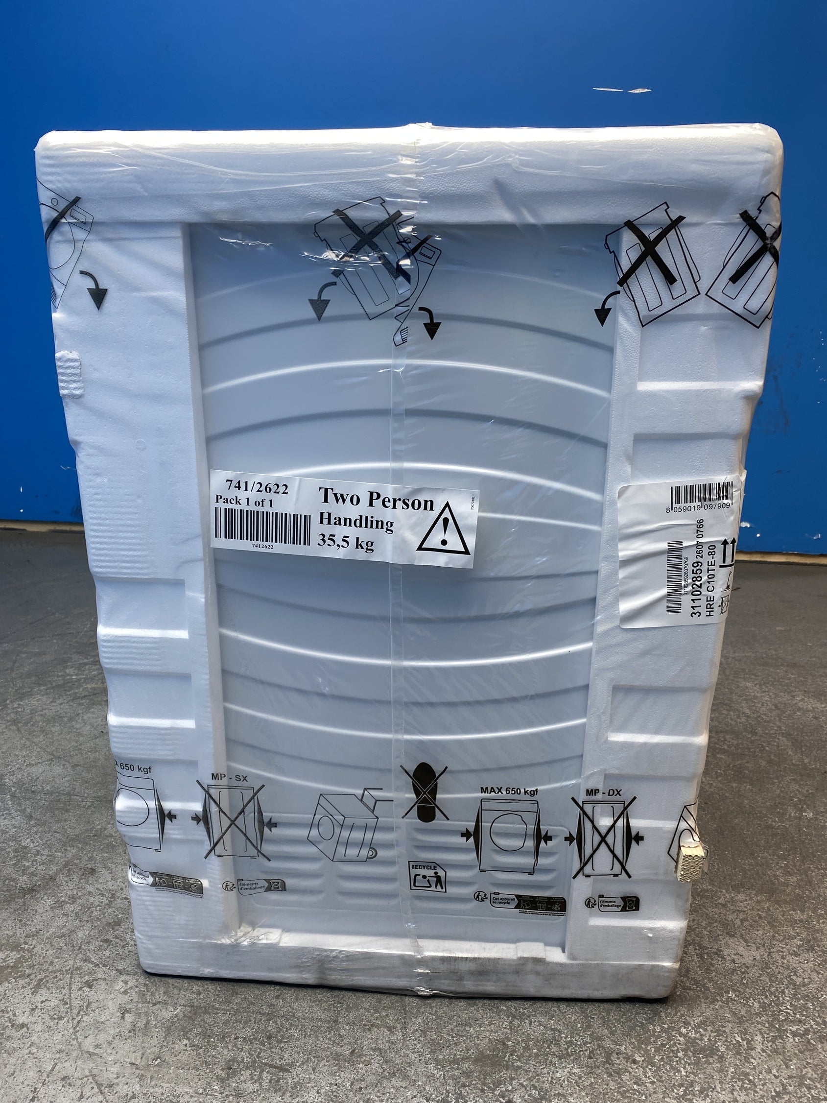 #GRC-157-295 - Hoover HRE C10TE-80 10kg Condenser Tumble Dryer