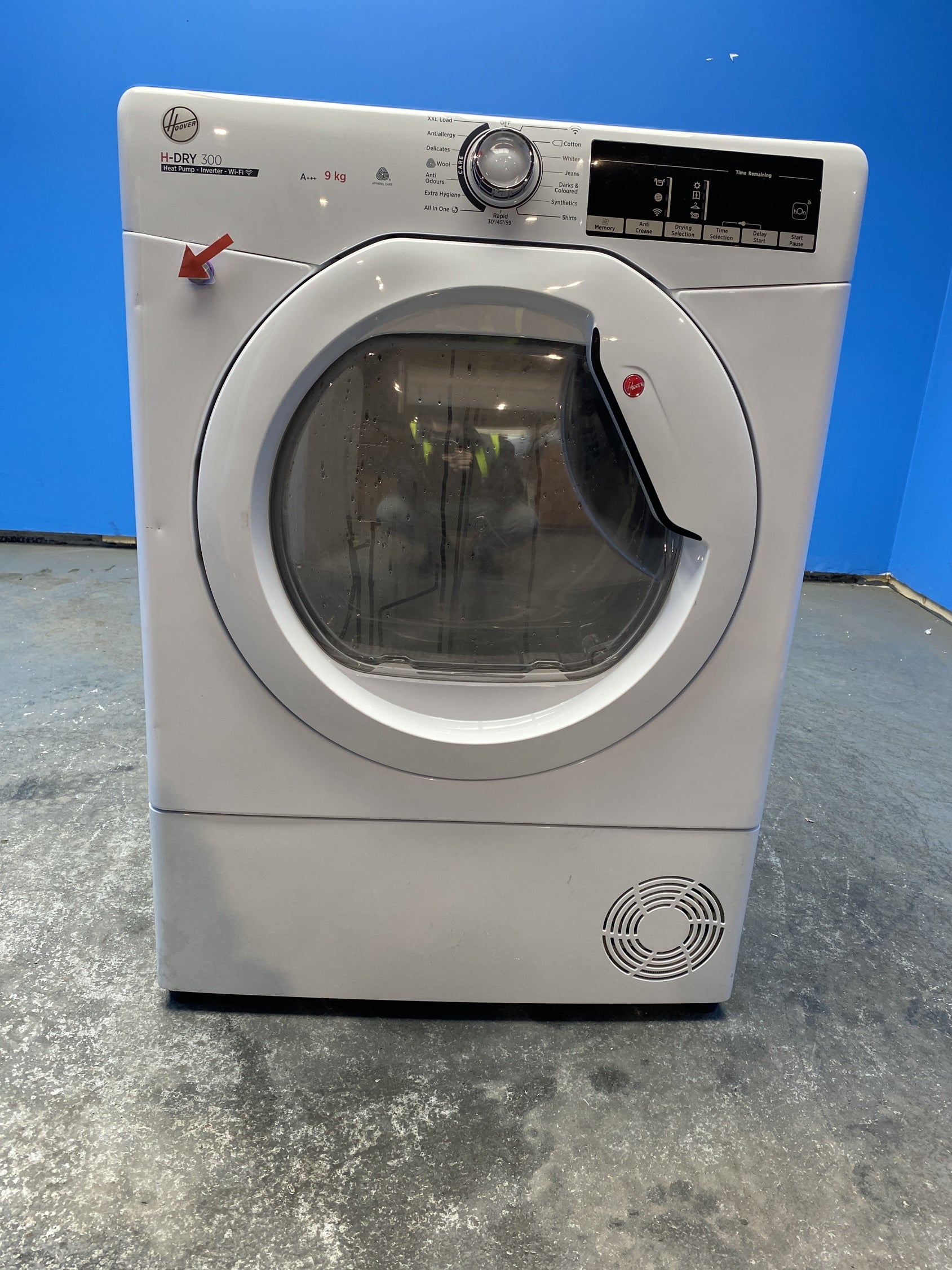 Hoover HLEH9A3TE/N 9kg Heat Pump Tumble Dryer