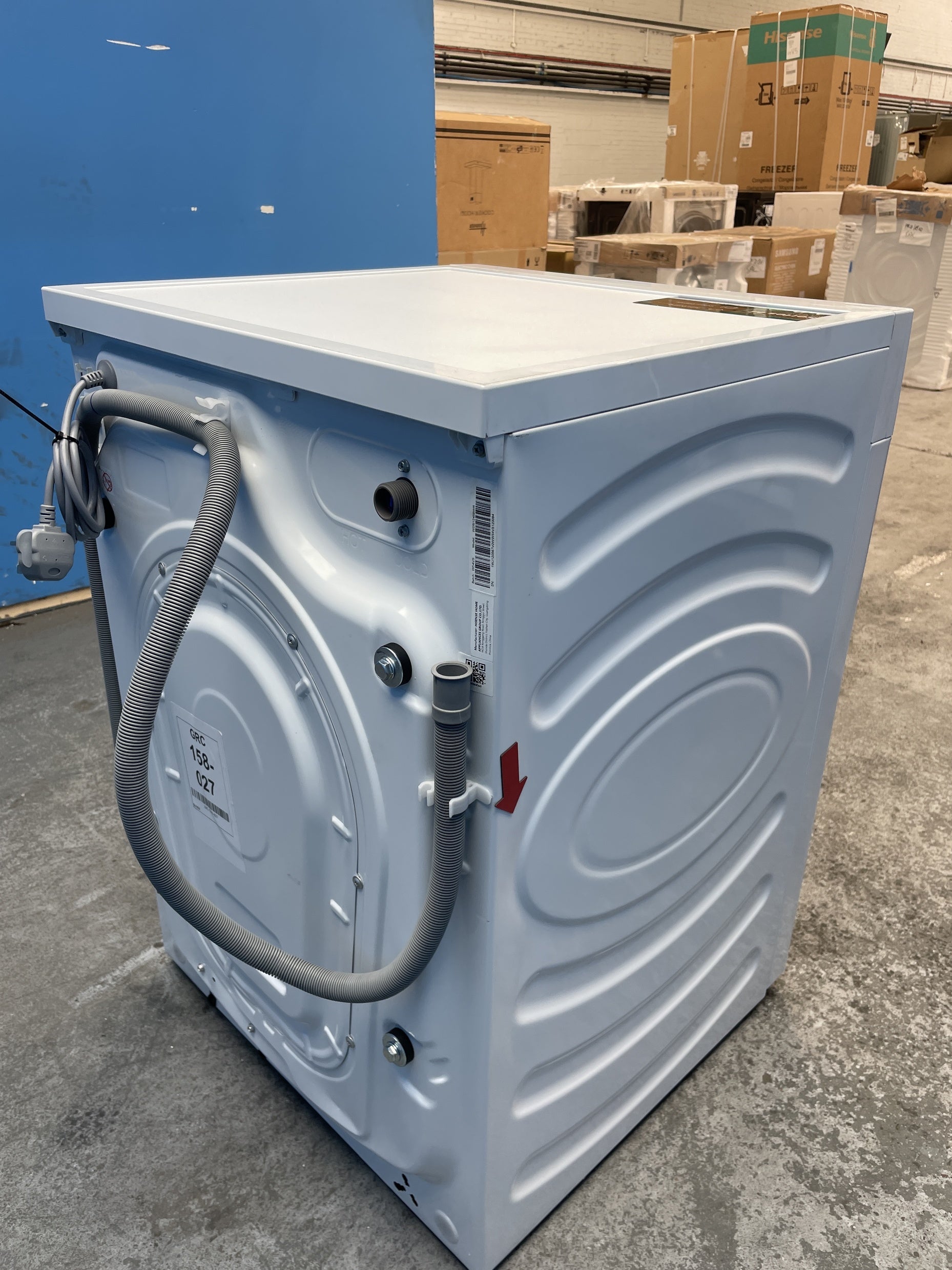 #GRC-158-027 - Hisense WD5I1245BWR 5i Series 12/8kg 1400rpm Washer Dryer