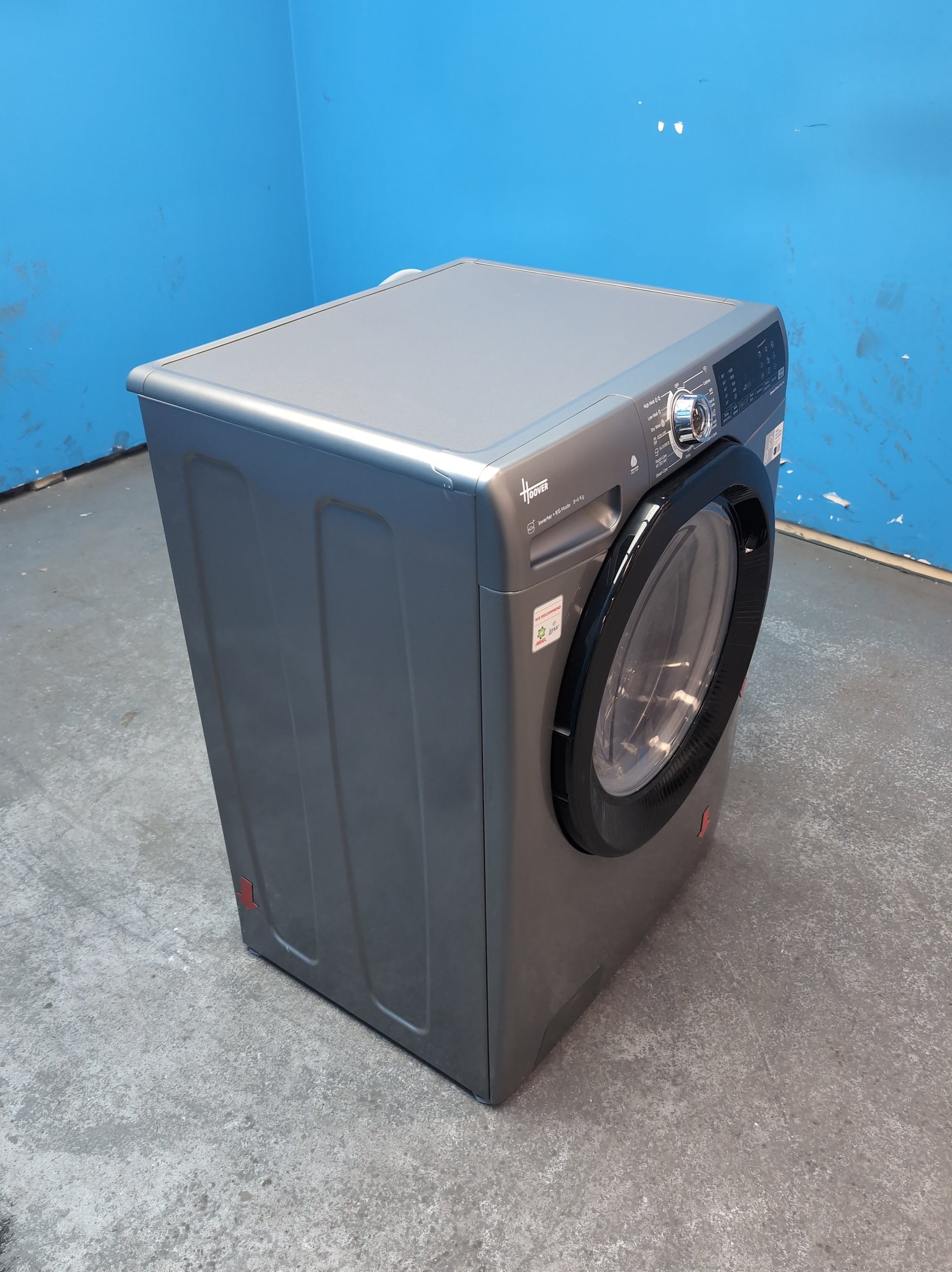 #GRC-164-349 - Hoover H-WASH & DRY 350 Washer Dryer – 8kg Wash, 6kg Dry, 1400rpm, WiFi Connected