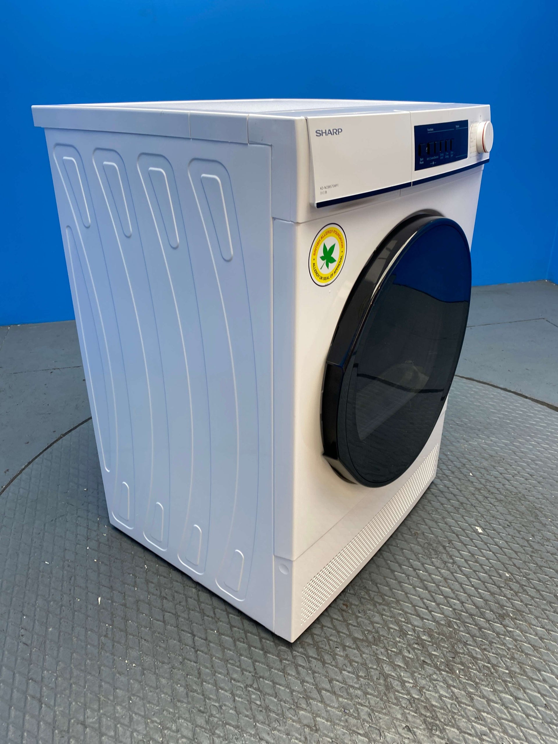 Sharp KD-NCB8S7GW91 8kg Condenser Tumble Dryer