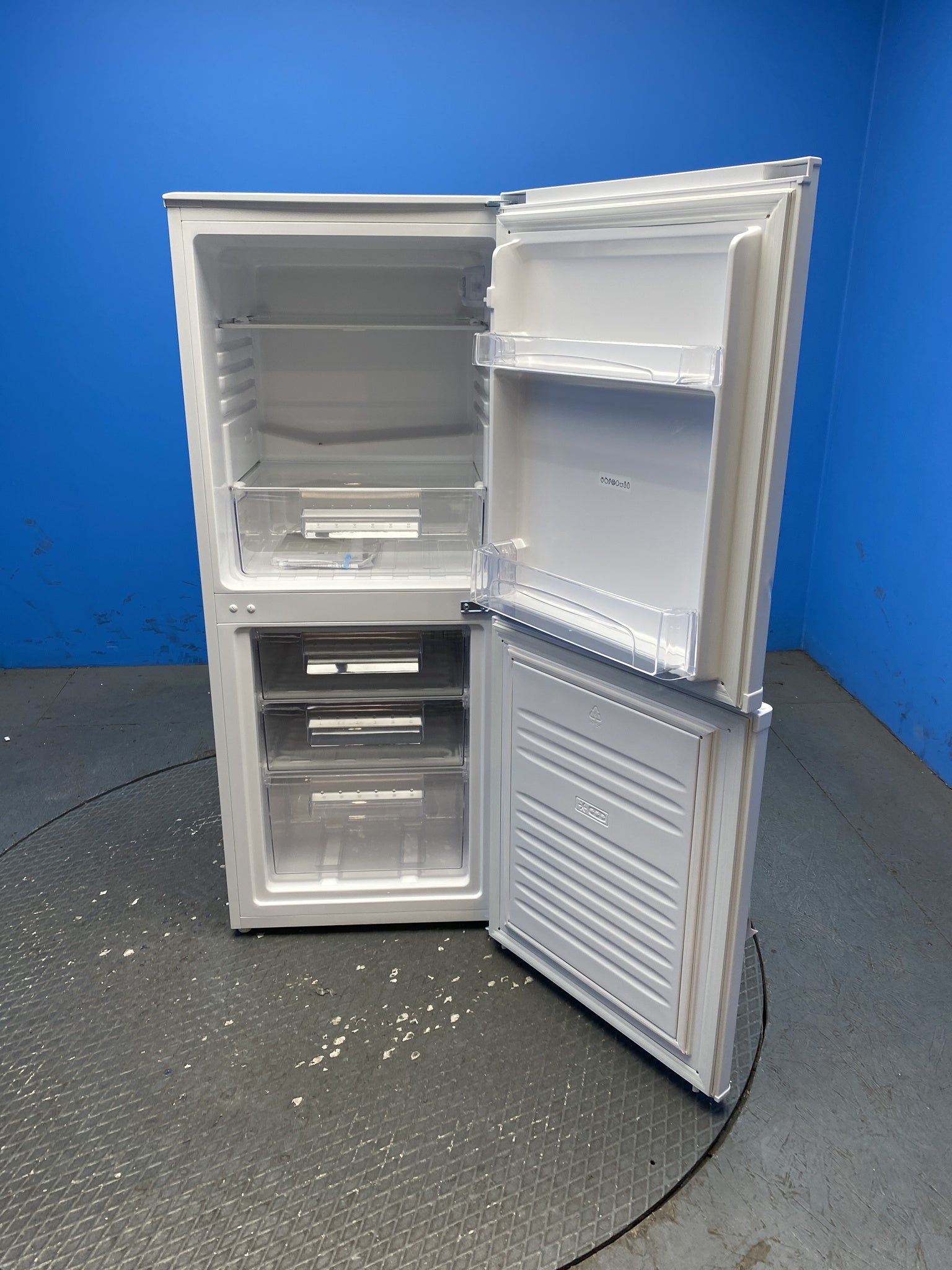 Candy CCH1S513EWK 185 Litre Combi Fridge Freezer