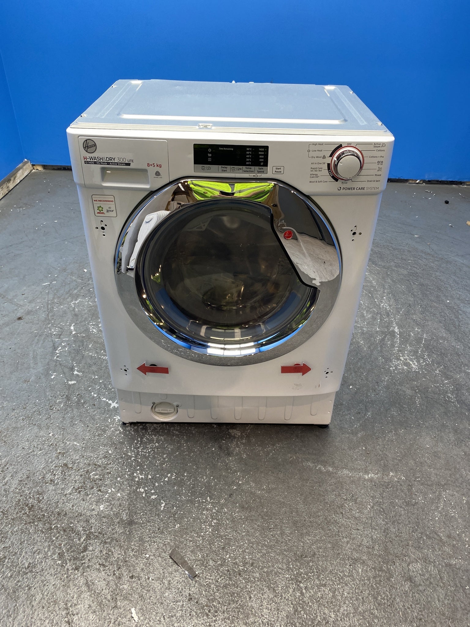 Hoover HBDS485D2ACE Integrated 8kg/5kg 1400 Spin Washer Dryer