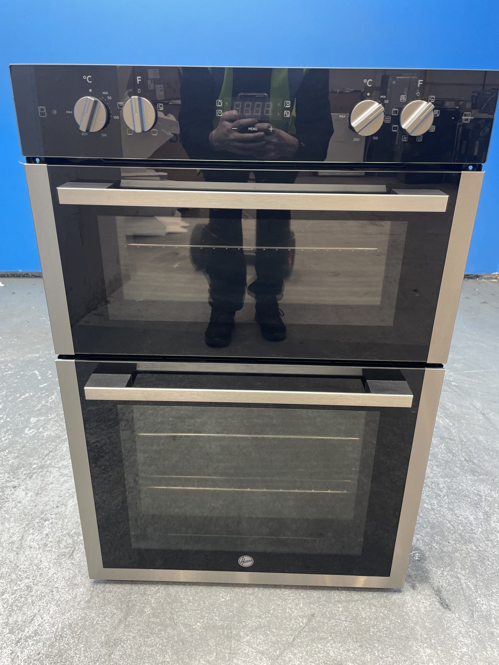 #GRC-157-302 - Hoover HO9DC3UB308BI Built-In 40 Litre Double Oven