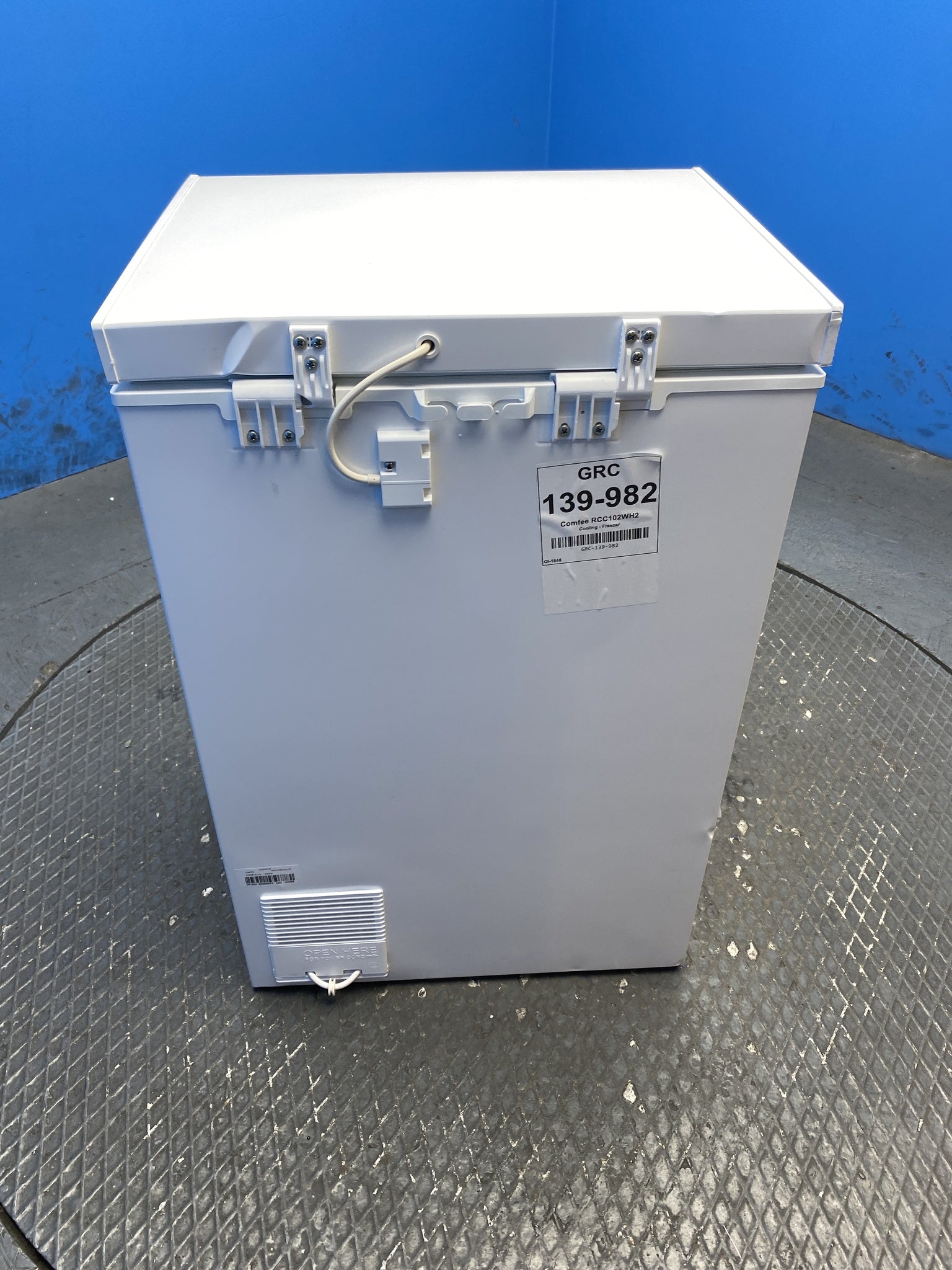 COMFEE RCC102WH2UK(E) 99L Dual Mode & Inverter Chest Freezer