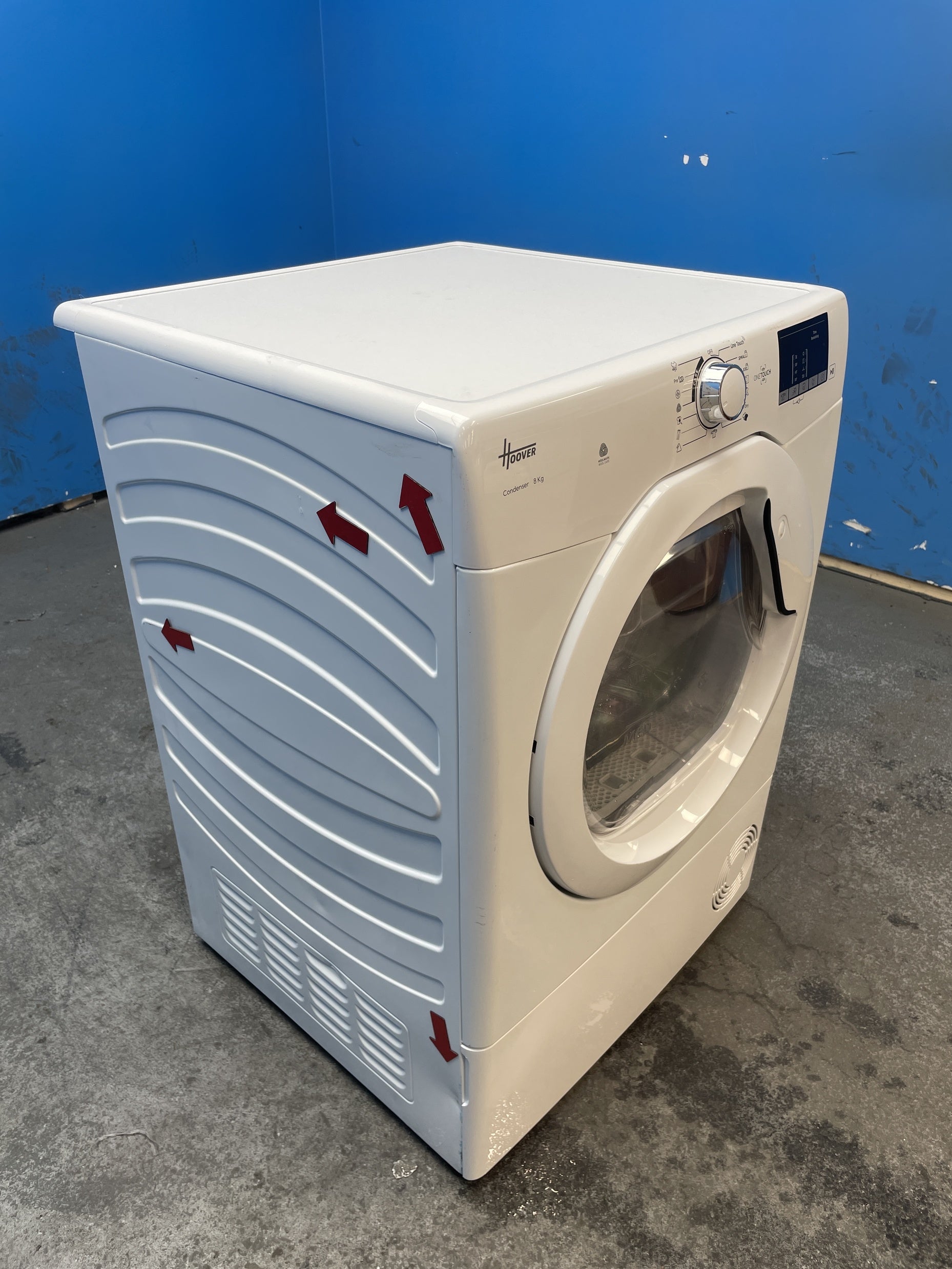 #GRC-162-600 - Hoover HLEC8DE 8kg Condenser Tumble Dryer