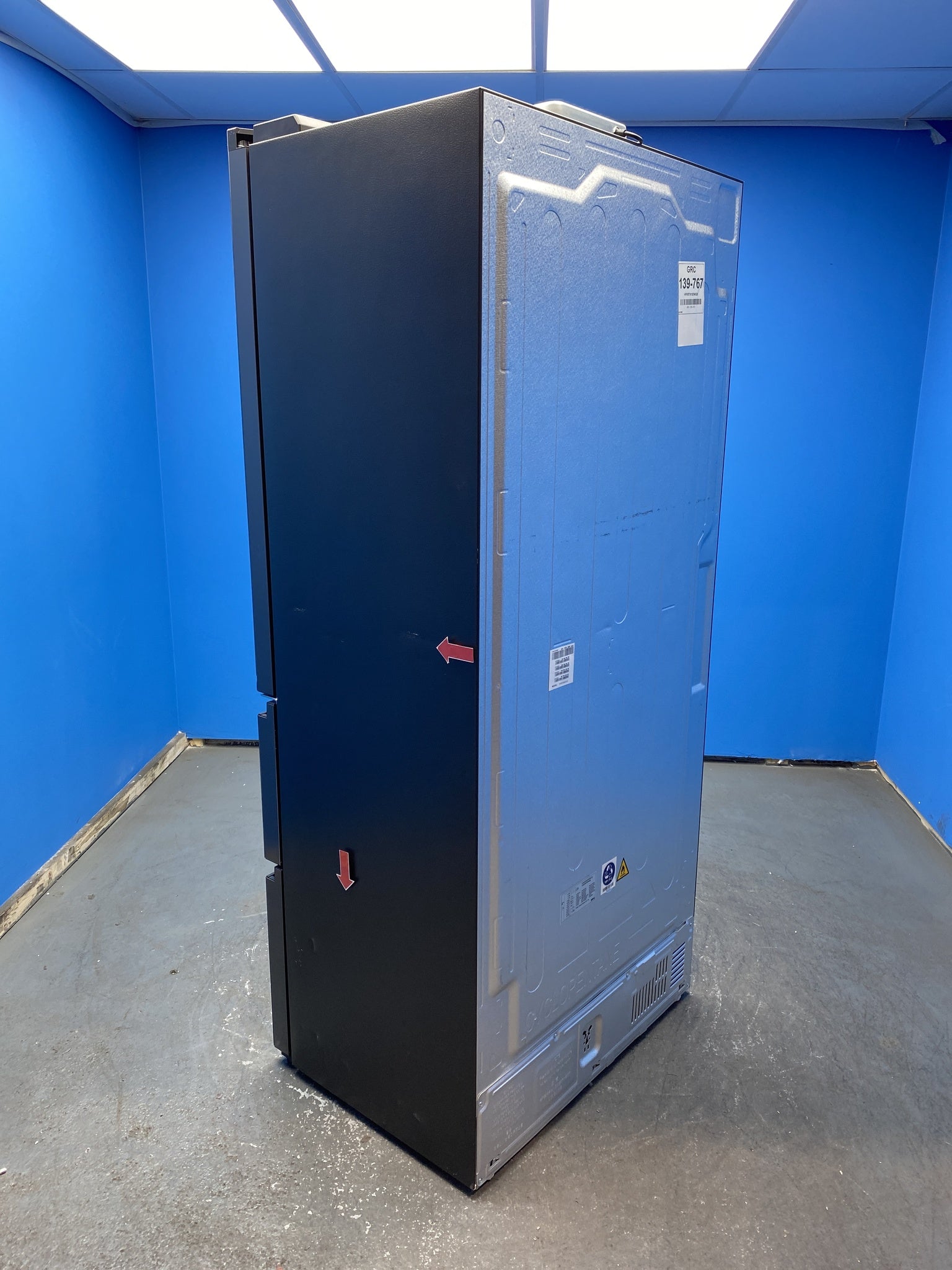 Haier Series 7 HFKR7819DWGB Frost Free French Door Fridge Freezer