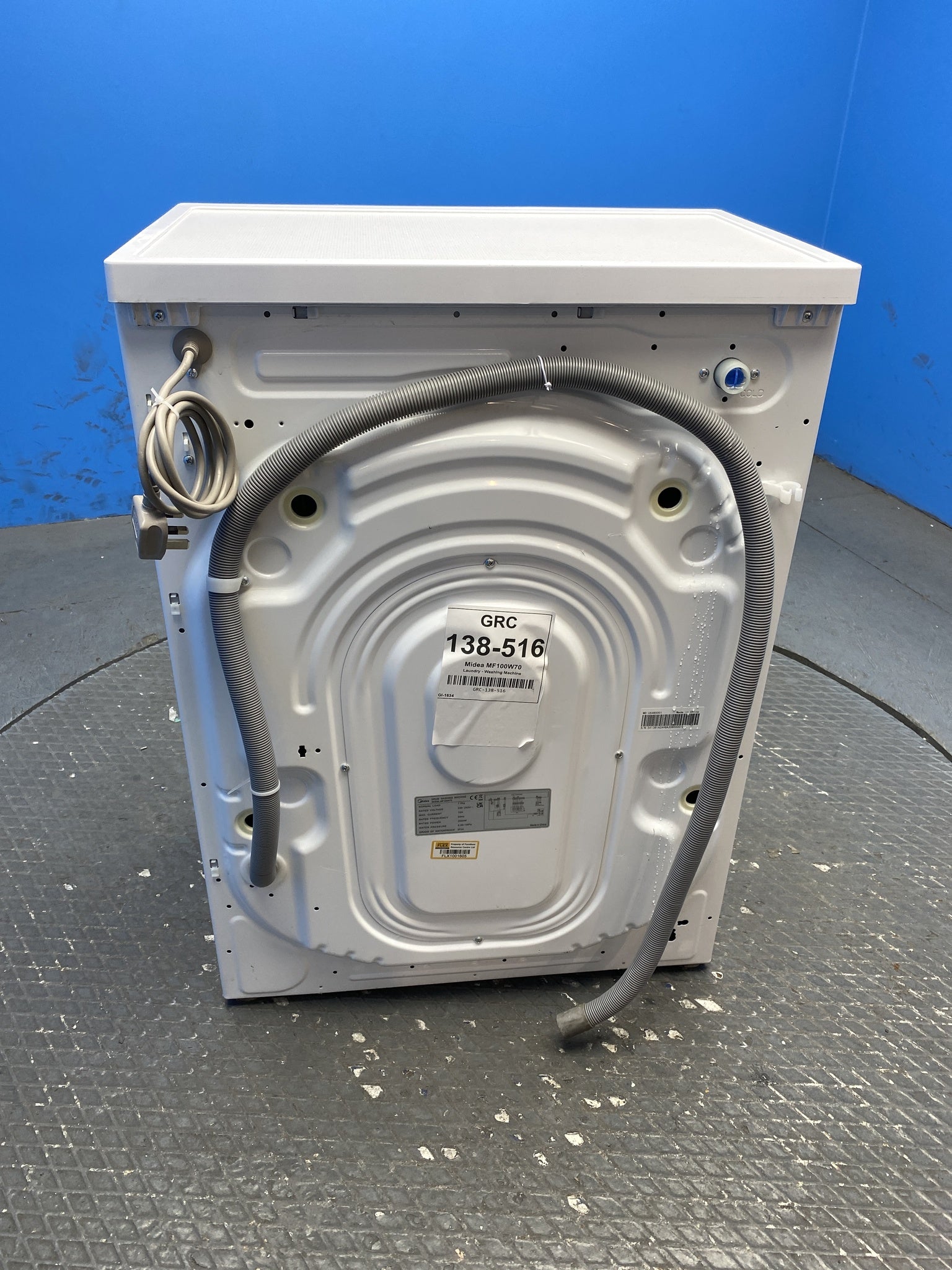 Midea MF100W70 7kg 1200 Spin Washing Machine