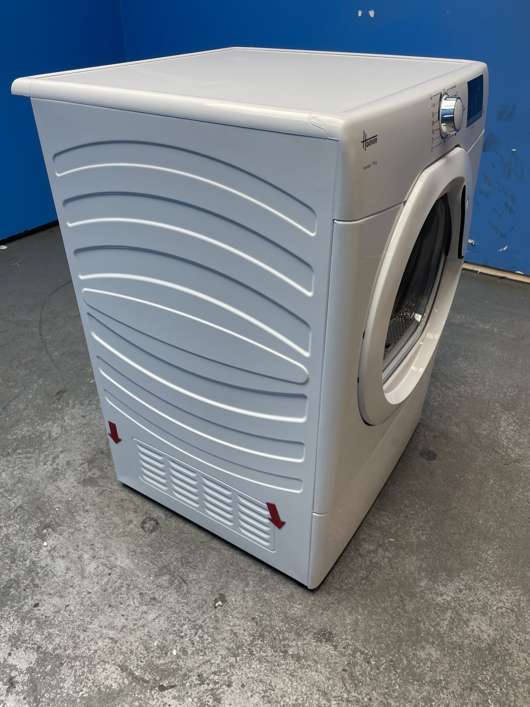 #GRC-151-856 - Hoover HLE V9DG-80 9kg Vented Tumble Dryer