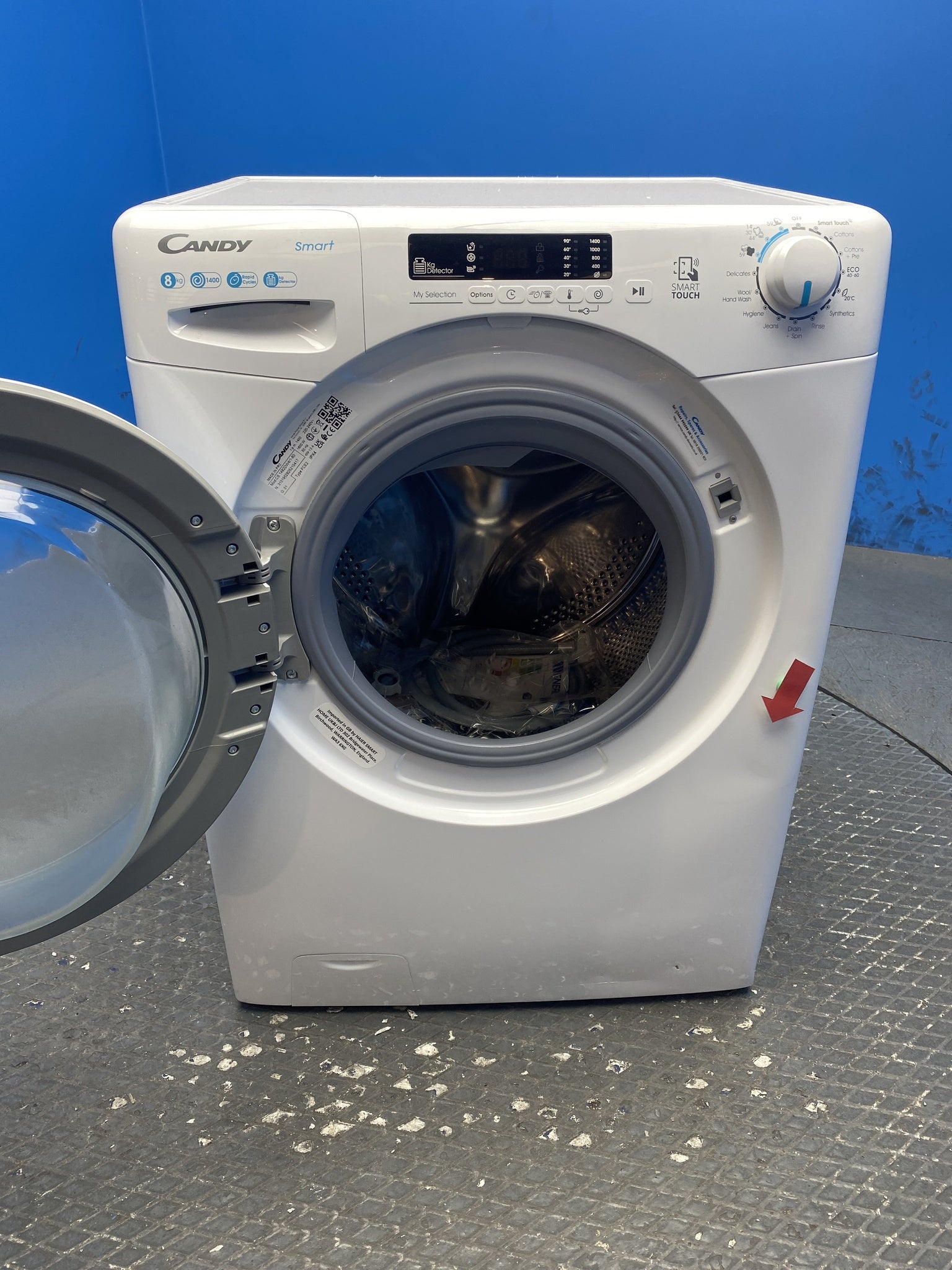 Candy CS1482DW4 8kg 1400 Spin Washing Machine