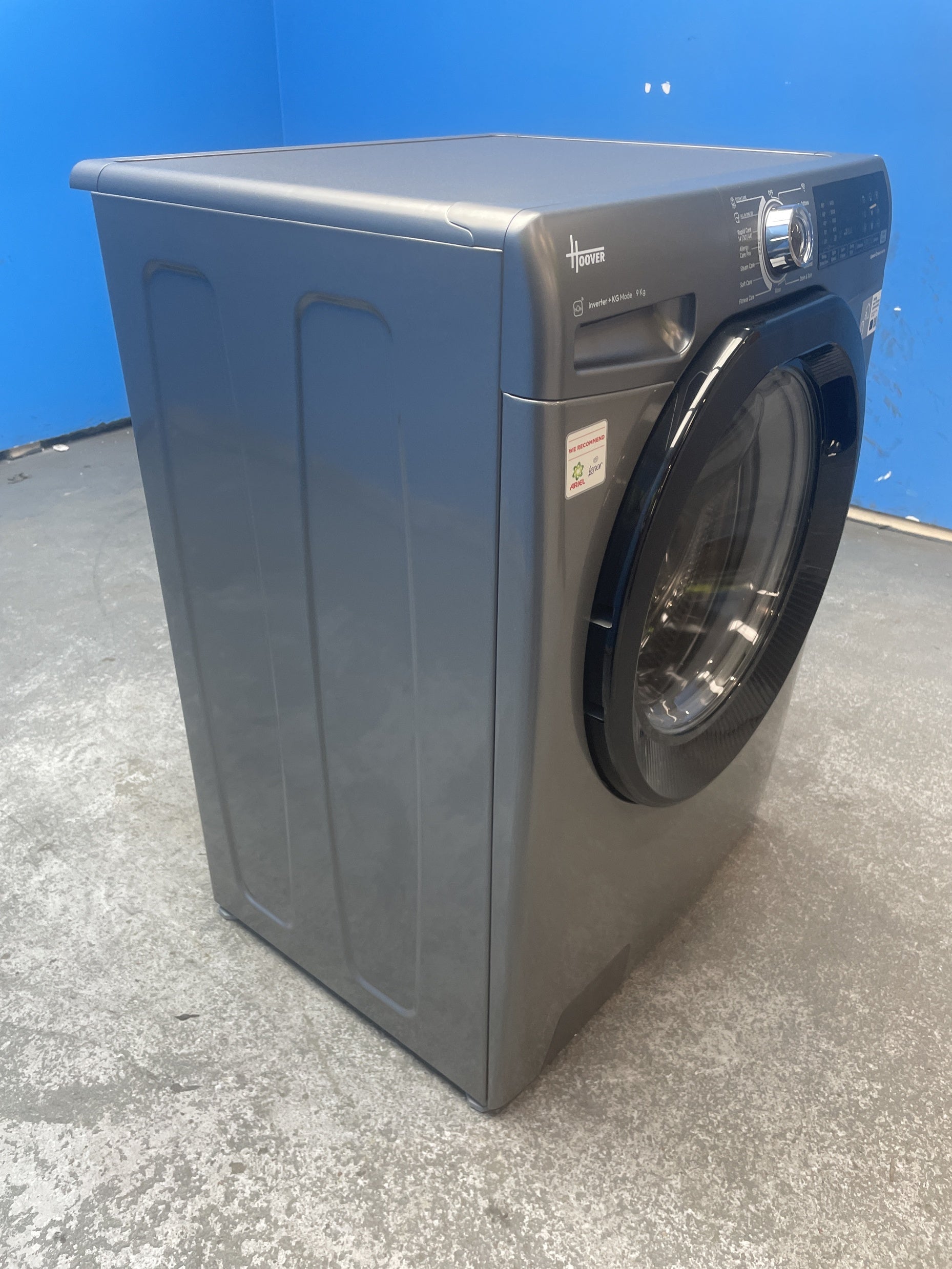 #GRC-156-066 - Hoover H3WPS496TAMBR680 9kg 1400 Spin Washing Machine